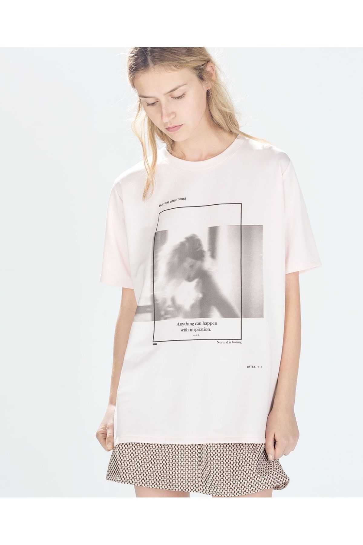 Jose Clothing Oversize Kesim Kısa Kollu Baskılı T-shirt