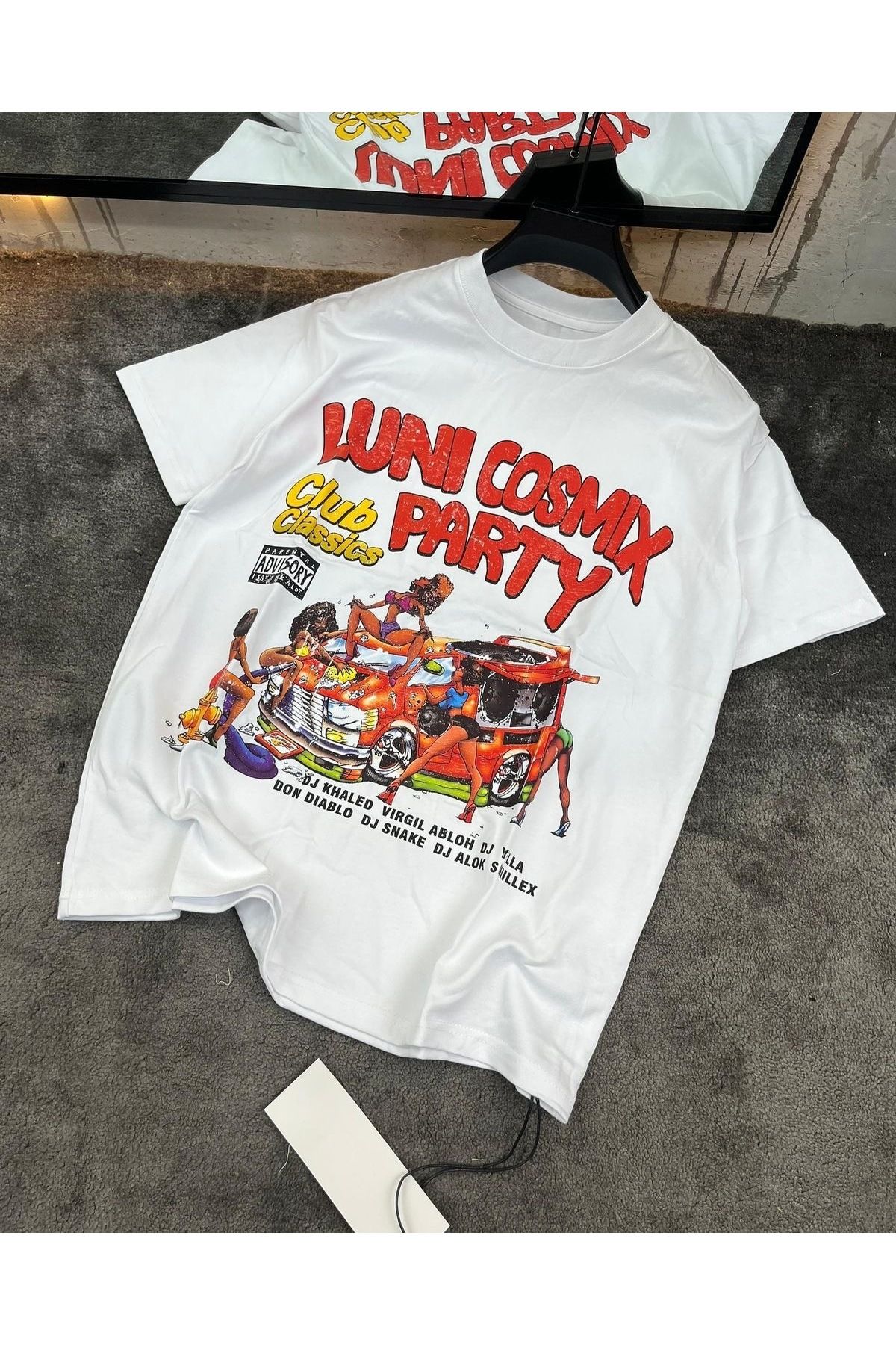 Jose Clothing Oversize Kesim Kısa Kollu Baskılı T-shirt