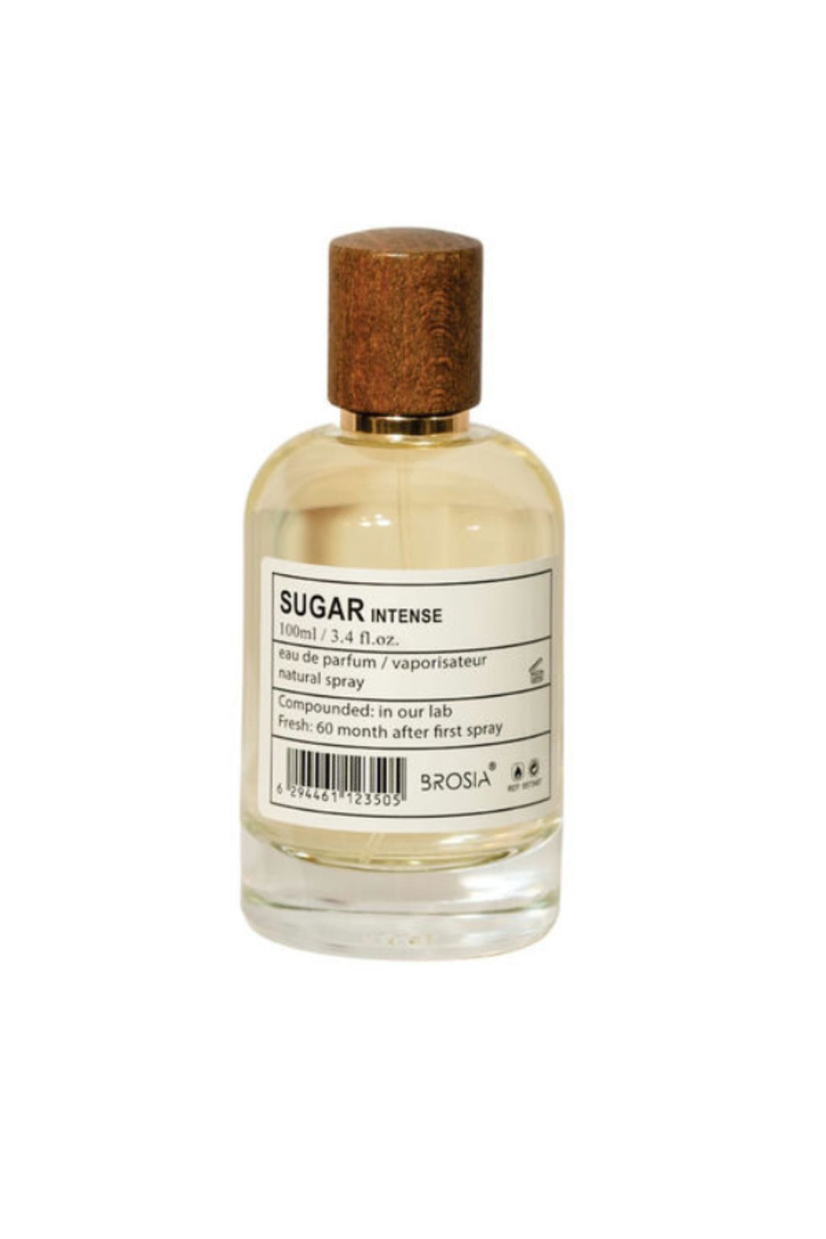 Brosia-Suger Intense EDP 100ml Refreshing Citrus & Woody Perfume with Lemon Unisex Fragrance 2