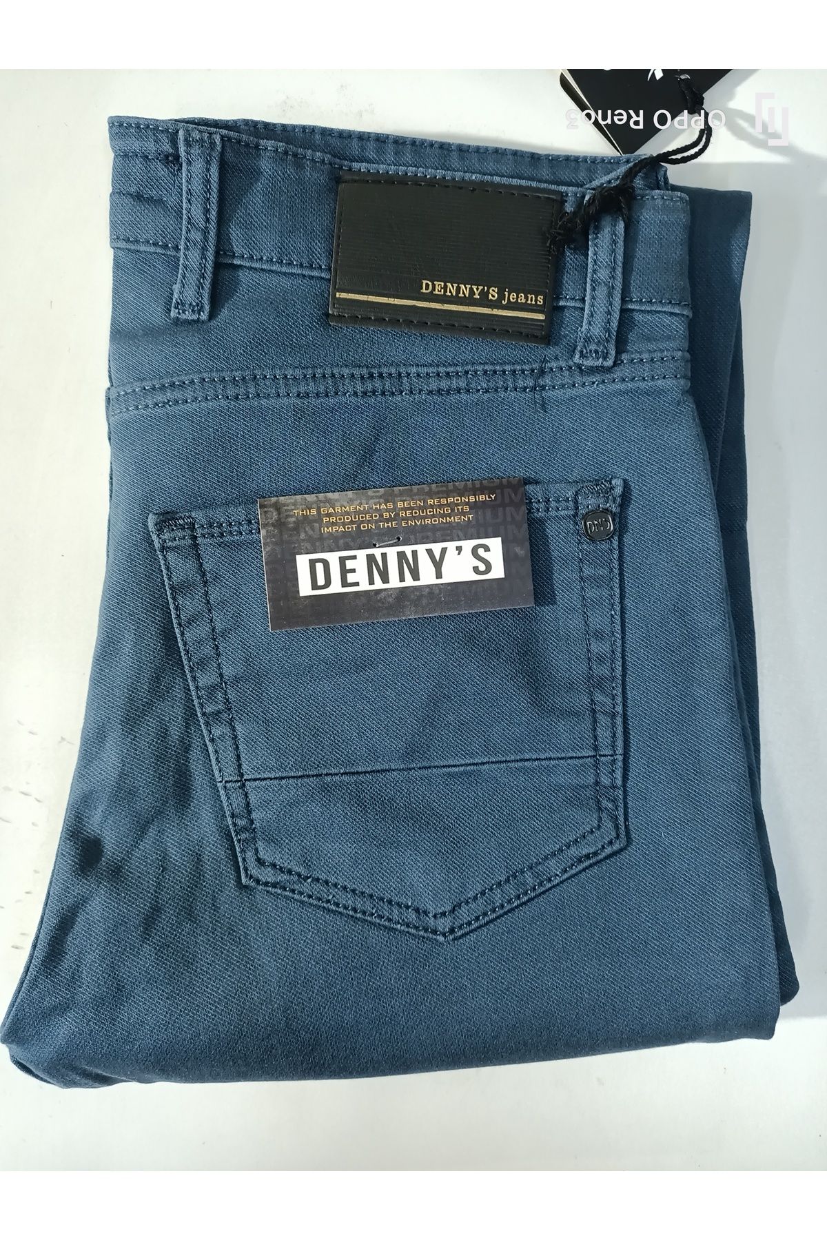 DENNYS klasik likralı fermuarlı kot pantolon