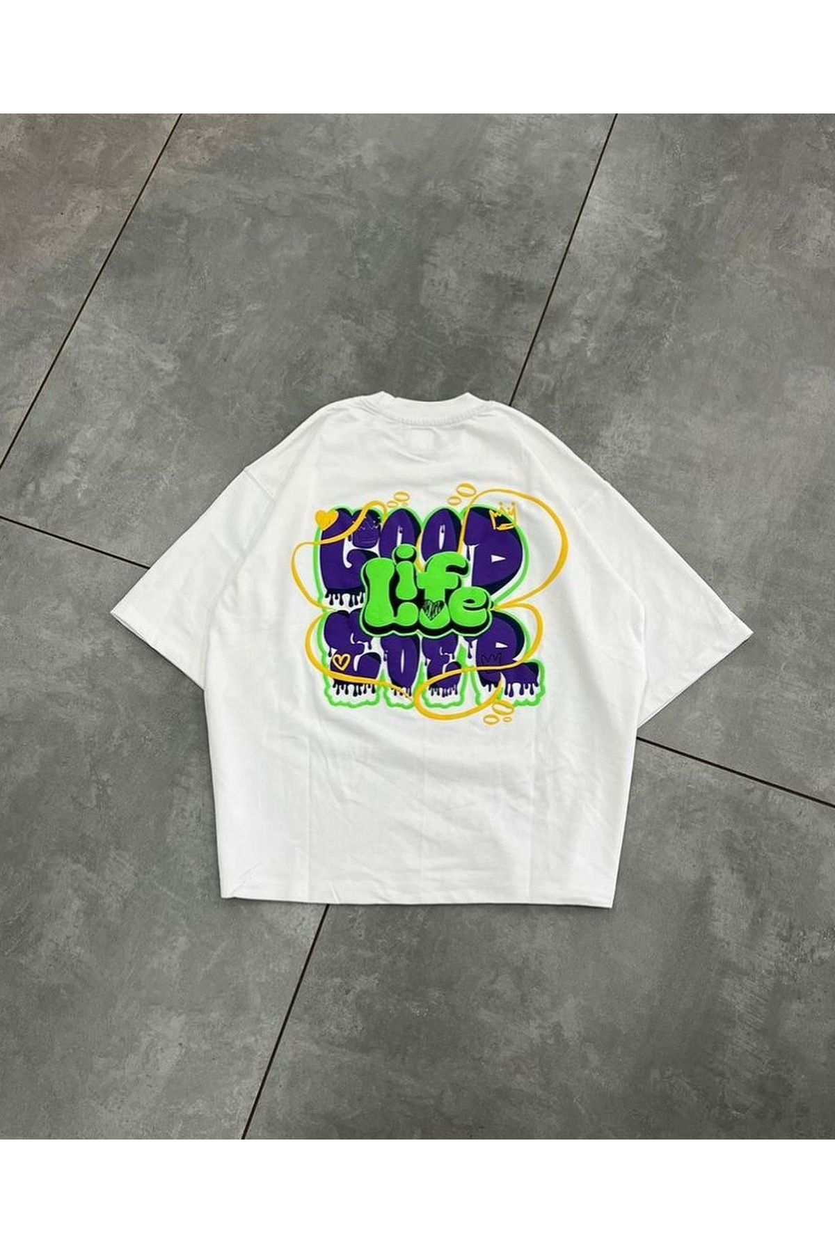 Jose Clothing Oversize Kesim Kısa Kollu Baskılı T-shirt