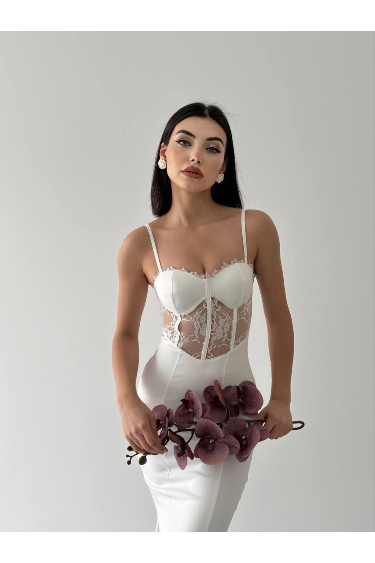 POLEXP Begonia İp Askılı Elbise