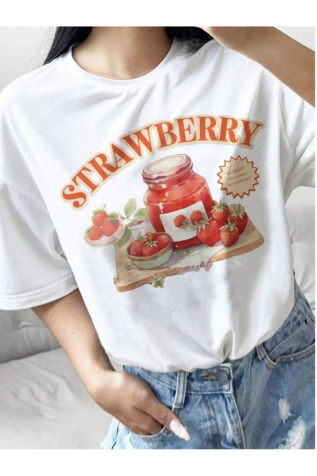 Jose Clothing Oversize Kesim Kısa Kollu Baskılı T-shirt