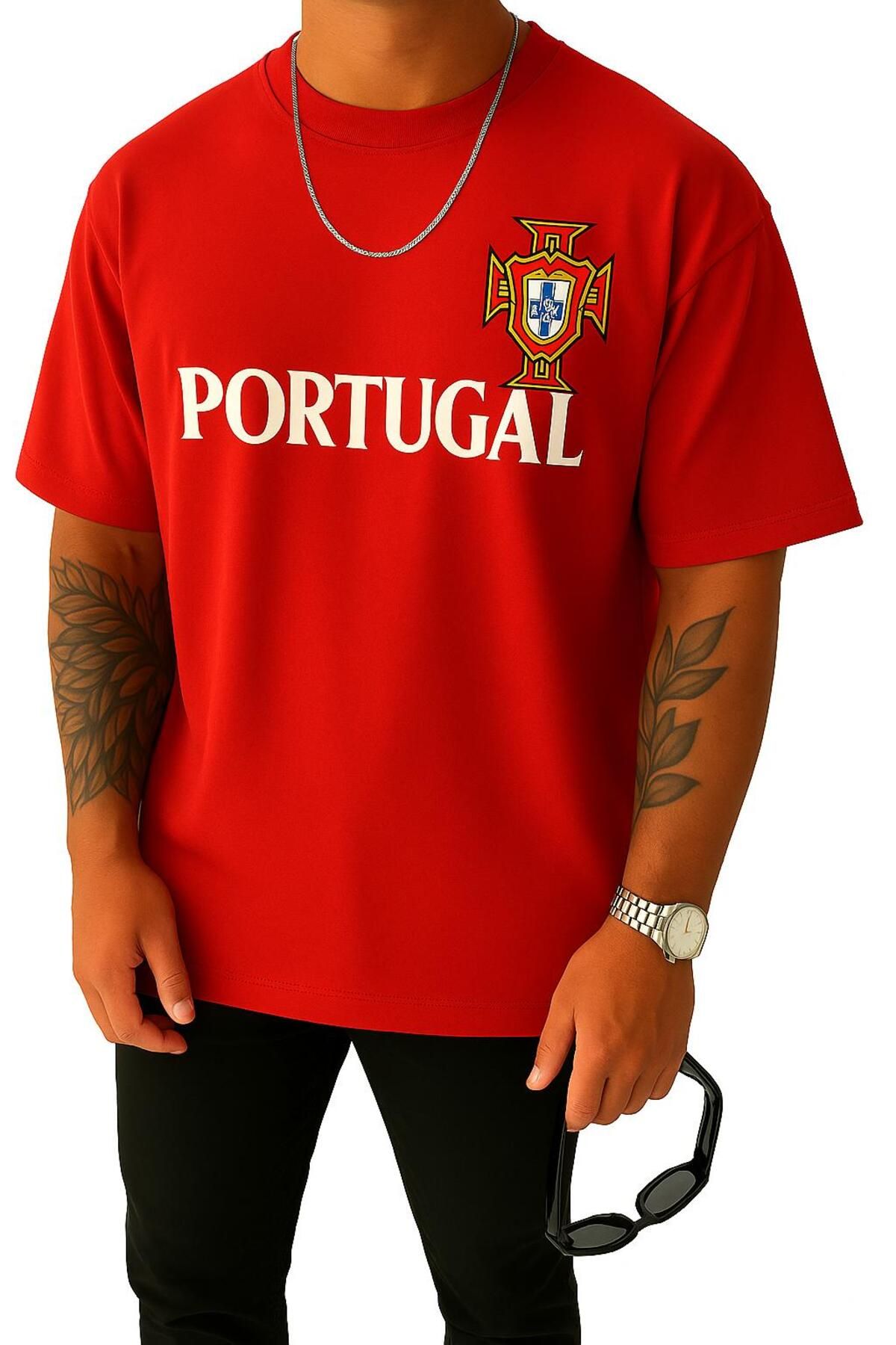 BENROMA PORTUGAL BASKILI TİŞÖRT