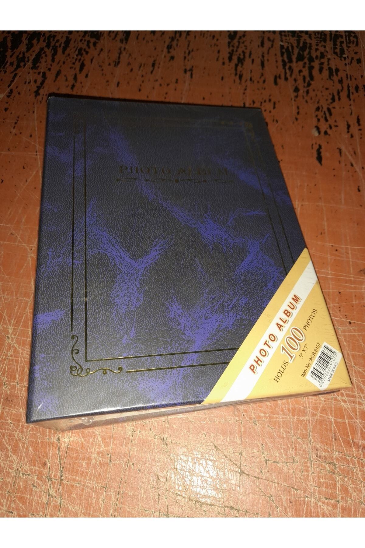 Dijital Dünyası 15x21 100 Lük Ciltbezli Foto Albüm Mavi fotoğrafı 4 (önizleme)