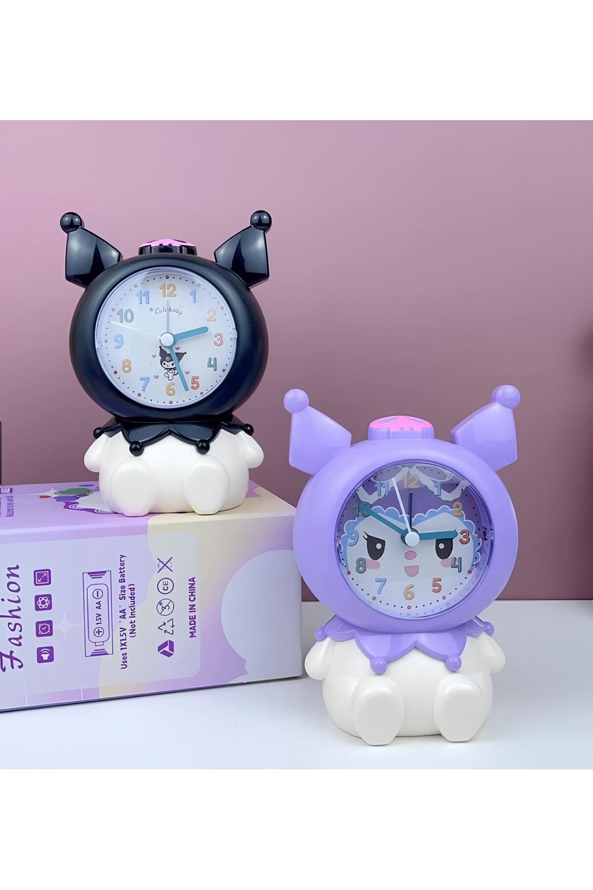 Vexahome Kuromi Masa Üstü Çalar Saat Model 2