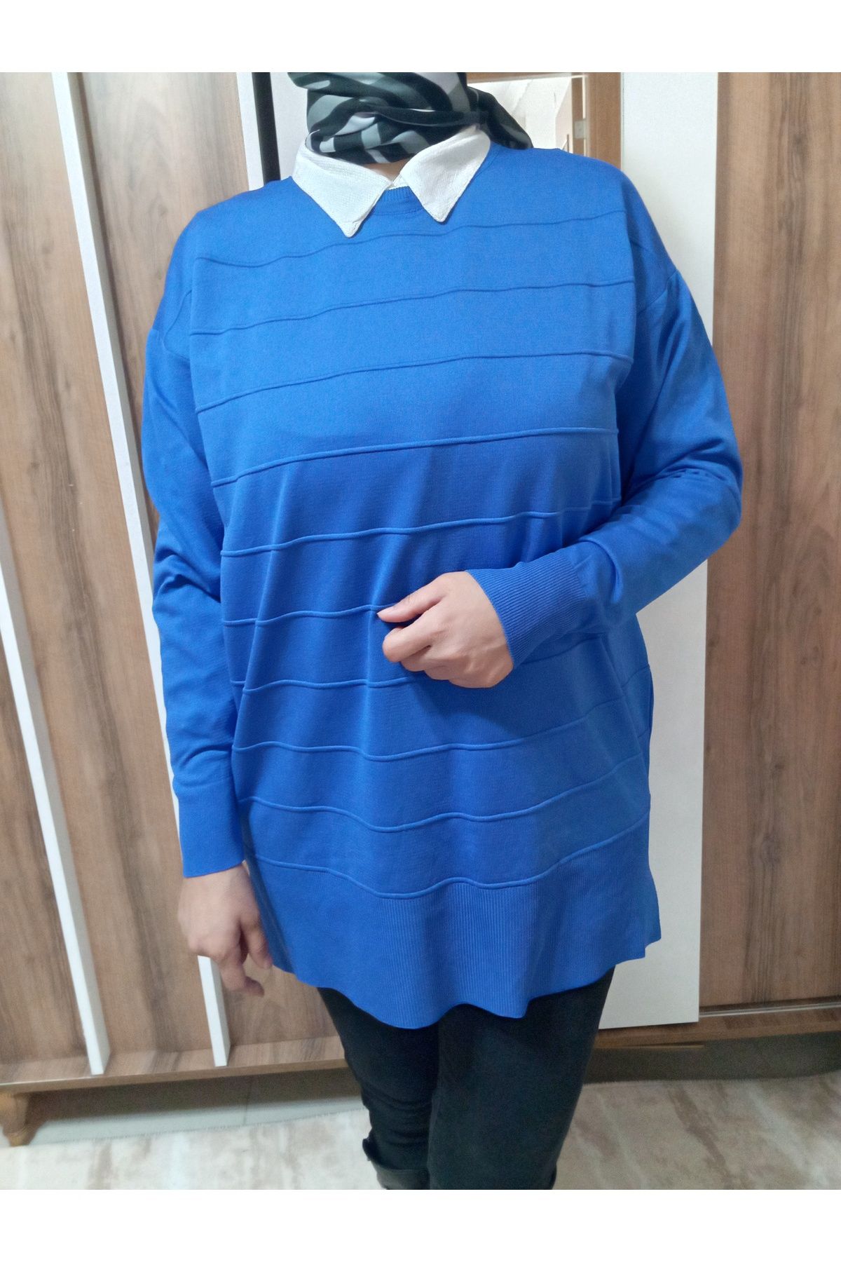 Jose Clothing İnce Tesettür Triko Bluz