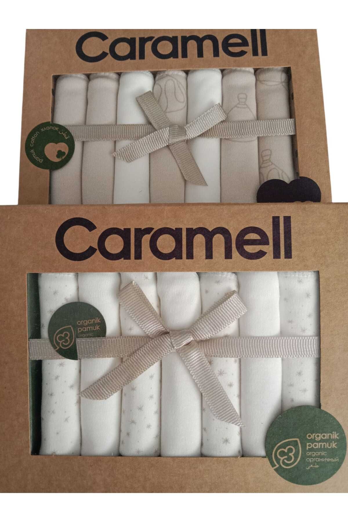 Caramell 7 Li Bebek Mendili // Yeni Doğan // 2 Paket 2025