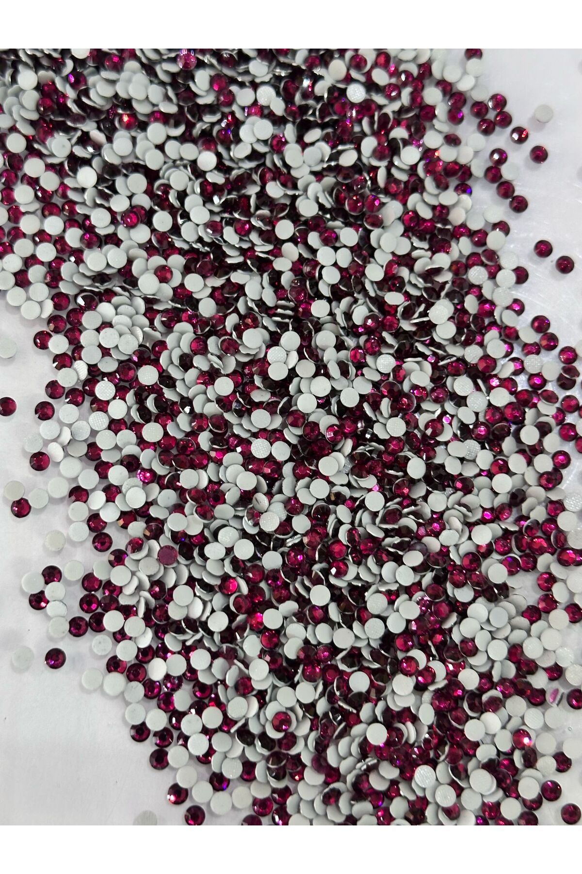 Gönülden Tasarım 10 GR 4 MM YAPIŞTIRMA BONCUK HOBİ AKSESUARI Fuşya