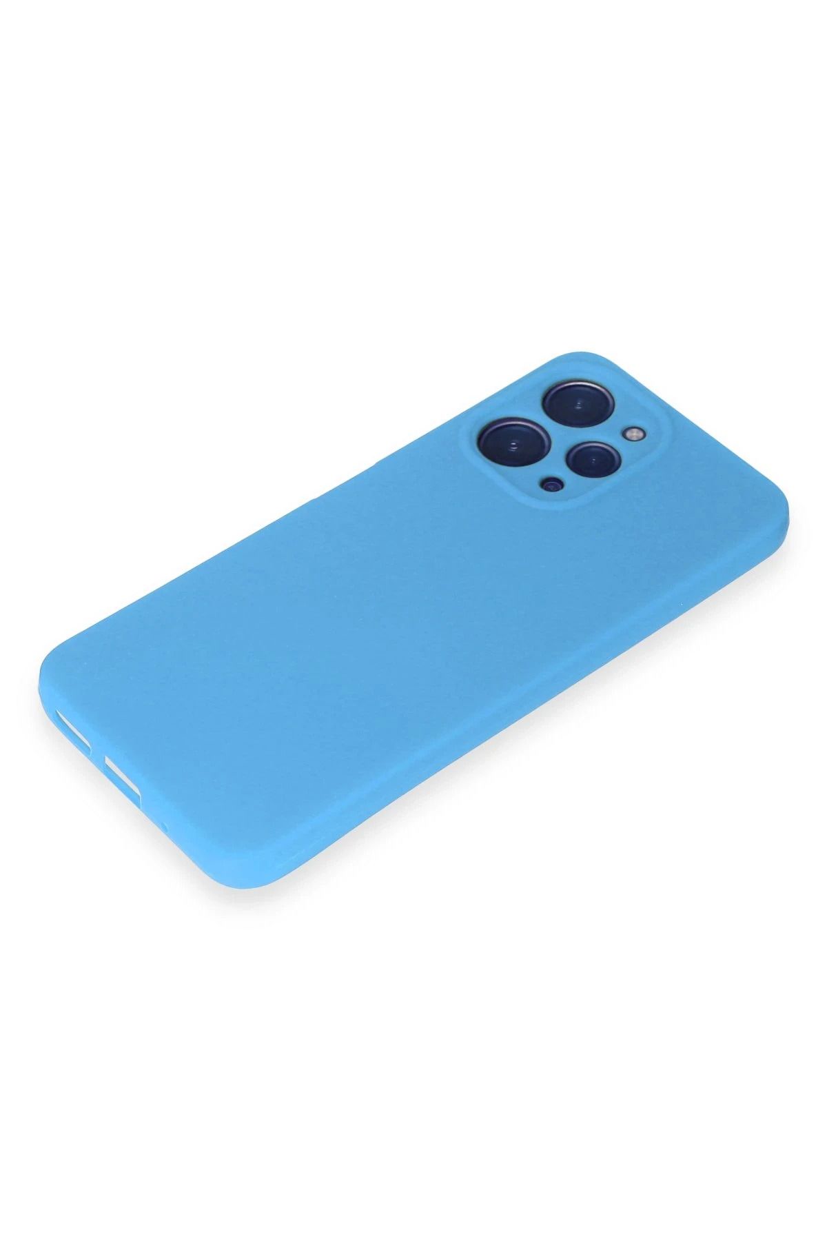 NewFace Xiaomi Redmi 12 Kılıf First Silikon - Mavi WLZOR