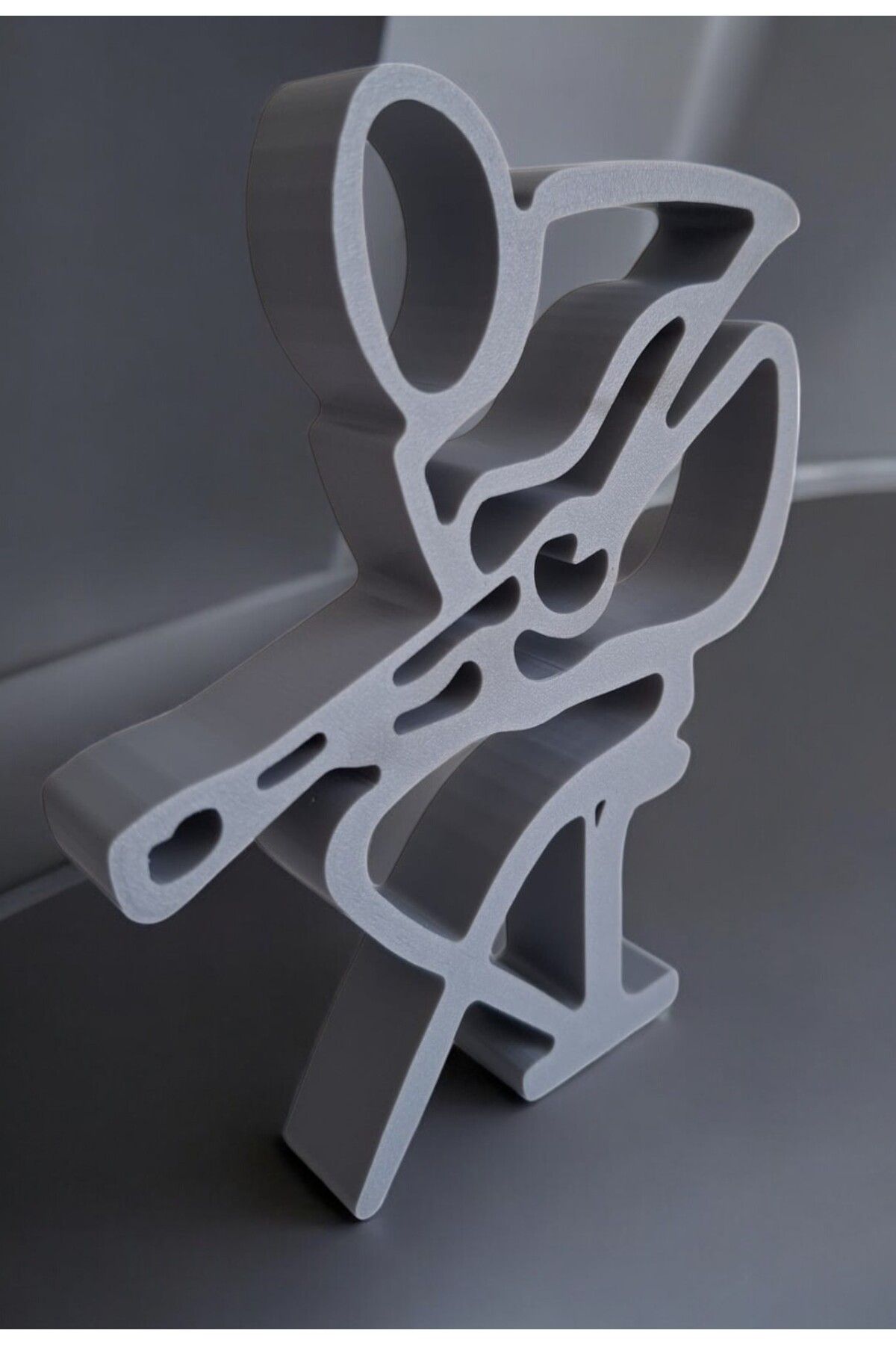 Home Modern 3D Dekoratif Gitarist Heykel