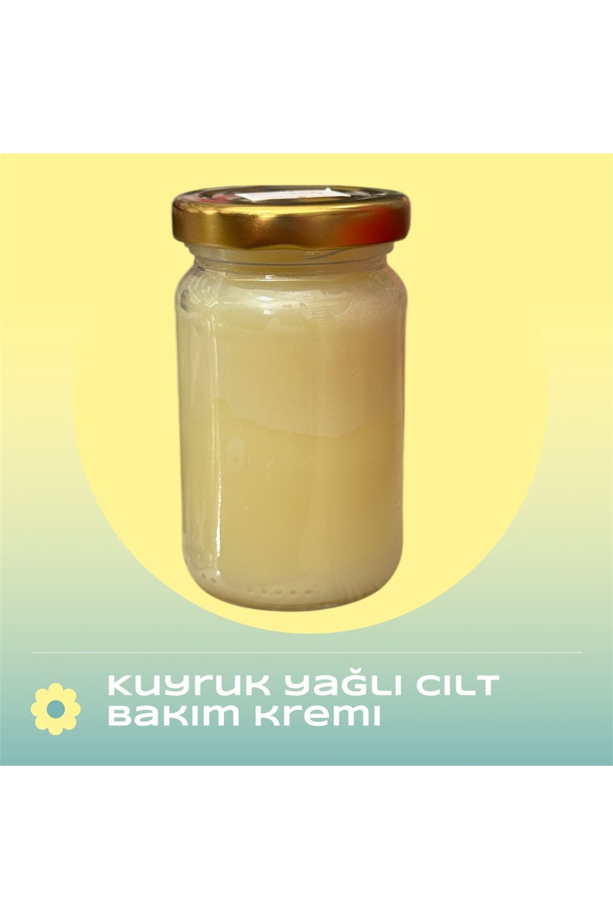 yeşil çaycım Kuyruk Yağlı Cilt Sıkılaştırıcı, Leke Karşıtı, %100 Doğal & El Yapımı Cilt Bakım Yağı 200gr Ne