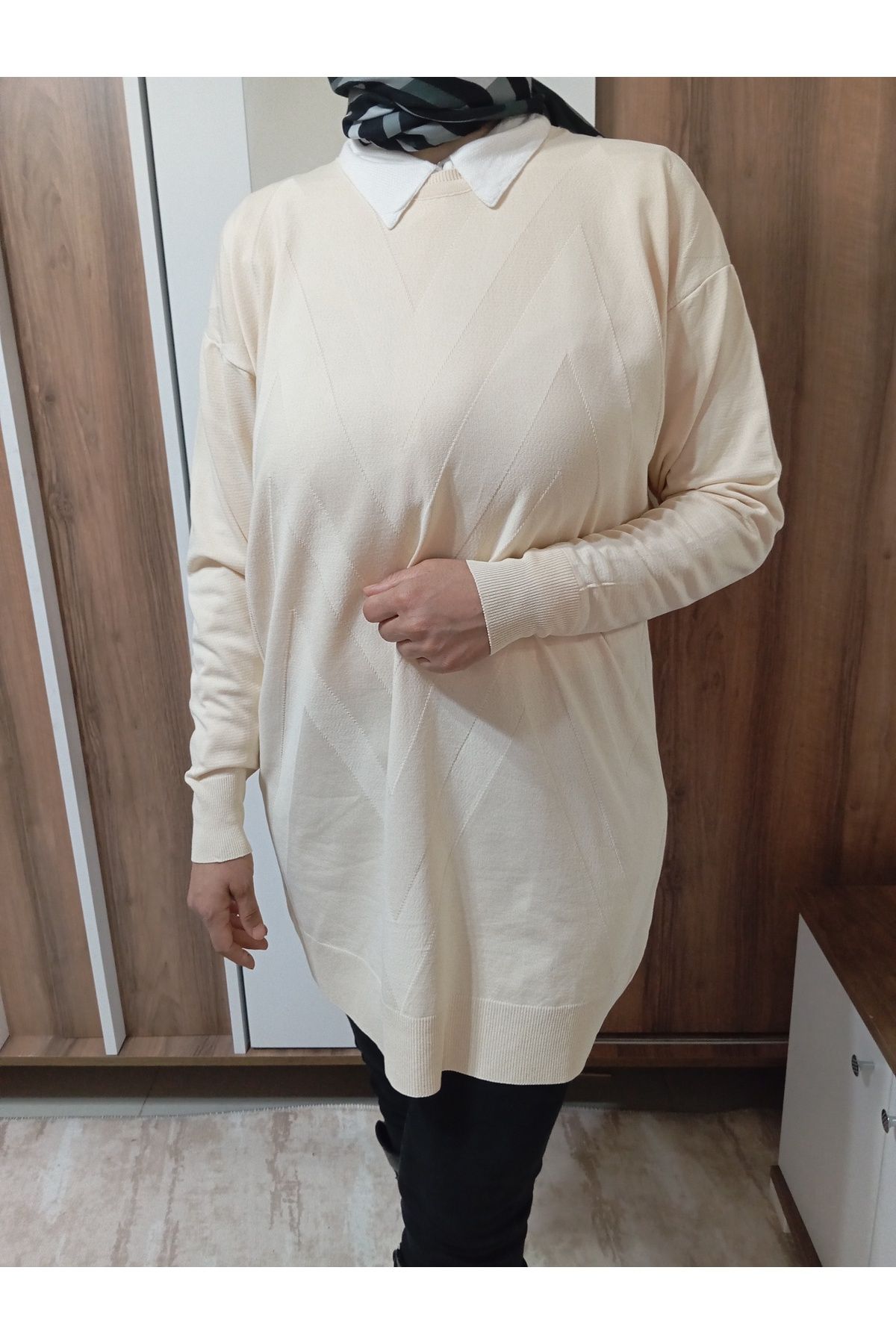 Jose Clothing İnce Tesettür Triko Bluz