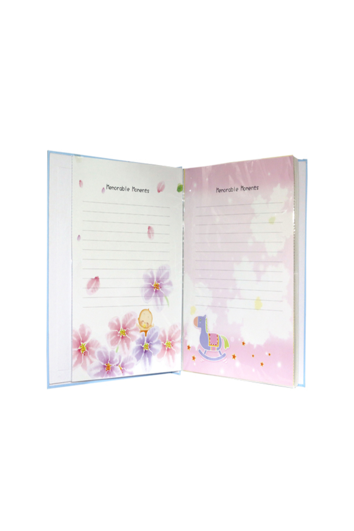 Dijital Dünyası 10x15 Ebadında Fotoğraflarınız Için 240lık Kutulu Erkek Bebek Albümü fotoğrafı 4 (önizleme)