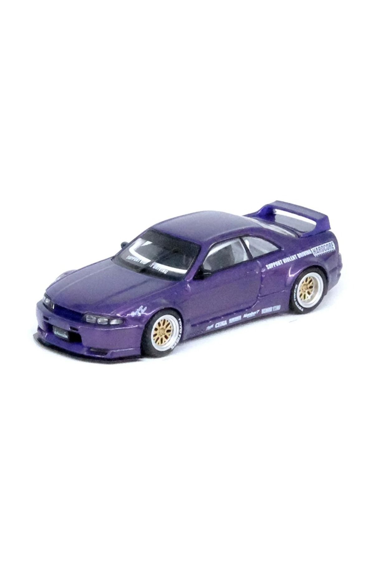 Inno 64 Models Nissan Skyline GT-R (R33) "PANDEM ROCKET BUNNY" Mor