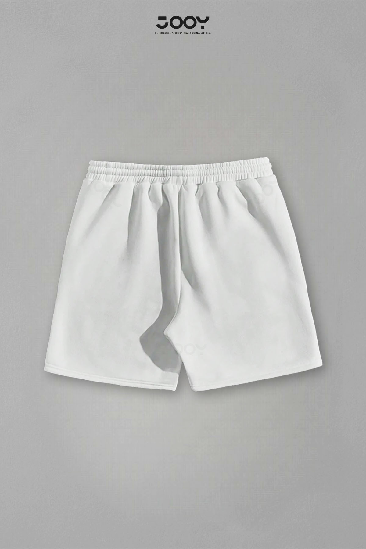 Jooy-Set of 2 Striped Half Zipper T-Shirt White Shorts Set 6