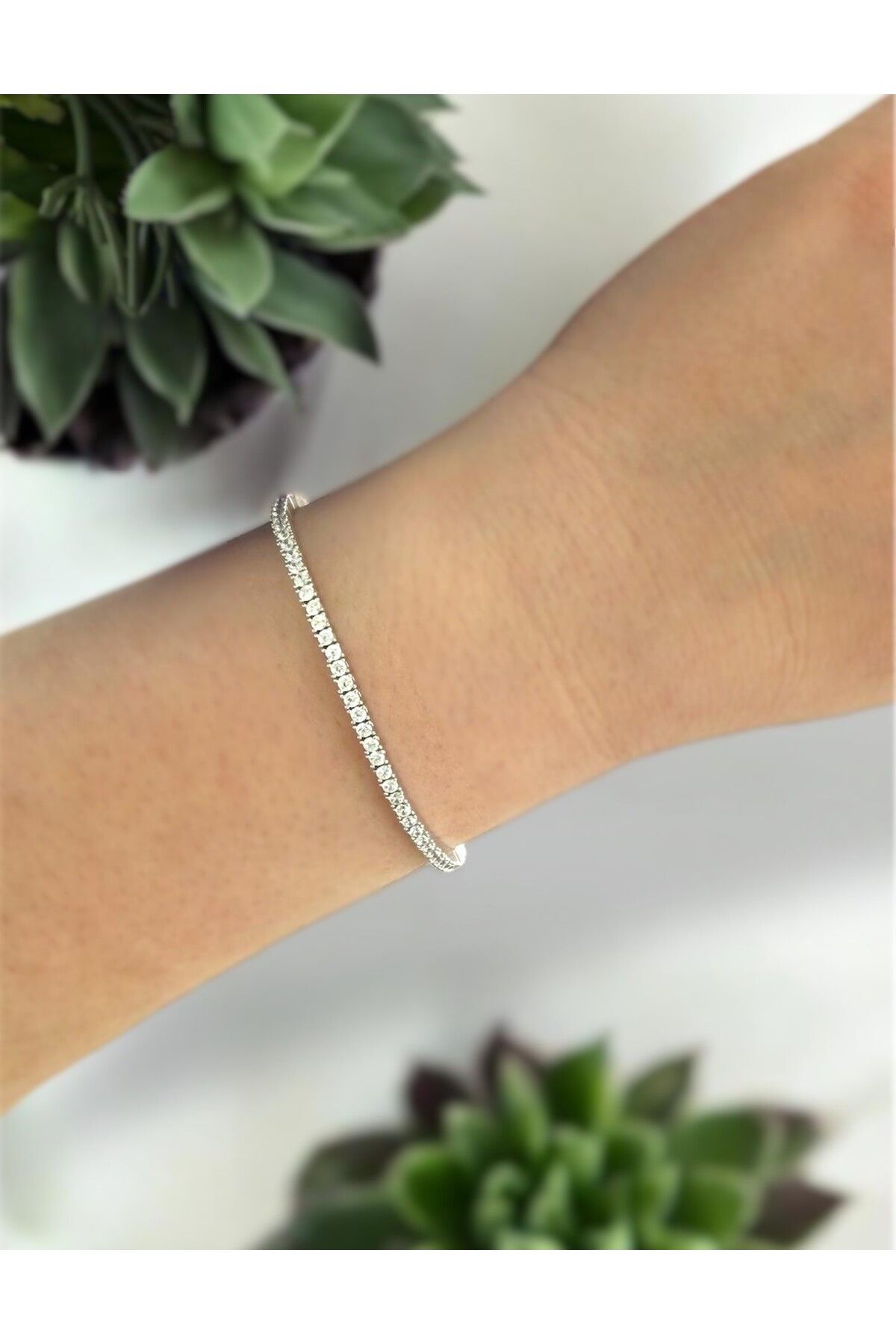 zeyyn silver 925 AYAR GÜMÜŞ DÖKÜM SUYOLU BİLEKLİK 2MM