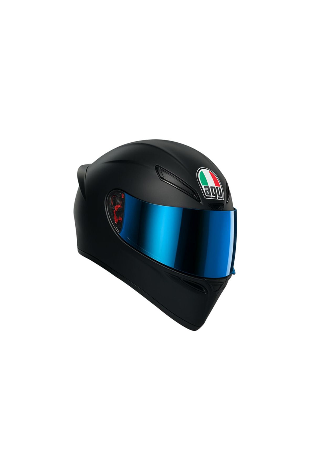 AGV K1 S Black Kask + Blue / Mavi Vizörlü