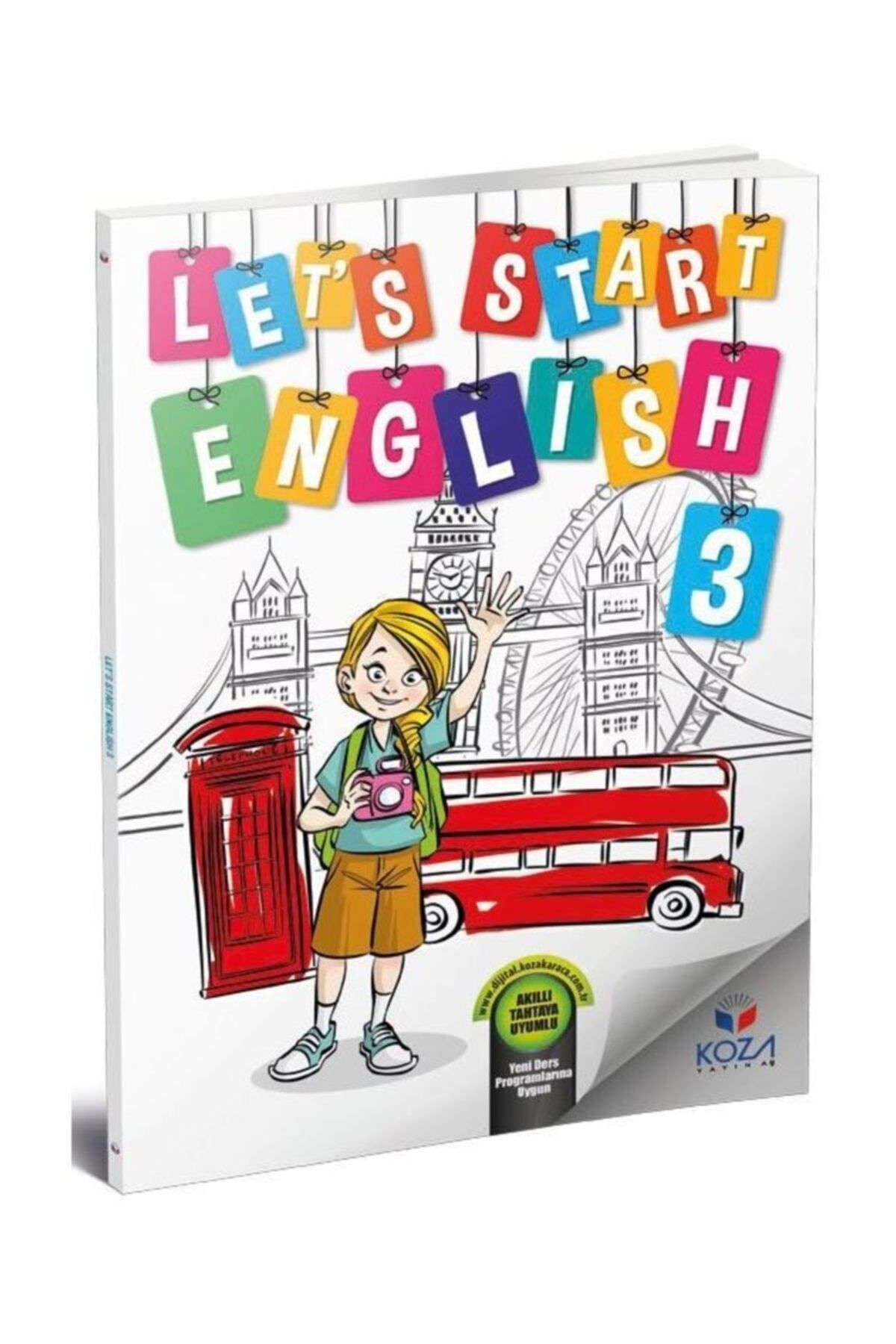 Özgün Yayınları 3. Sınıf Let's Start English Koza Yayın Dağıtım