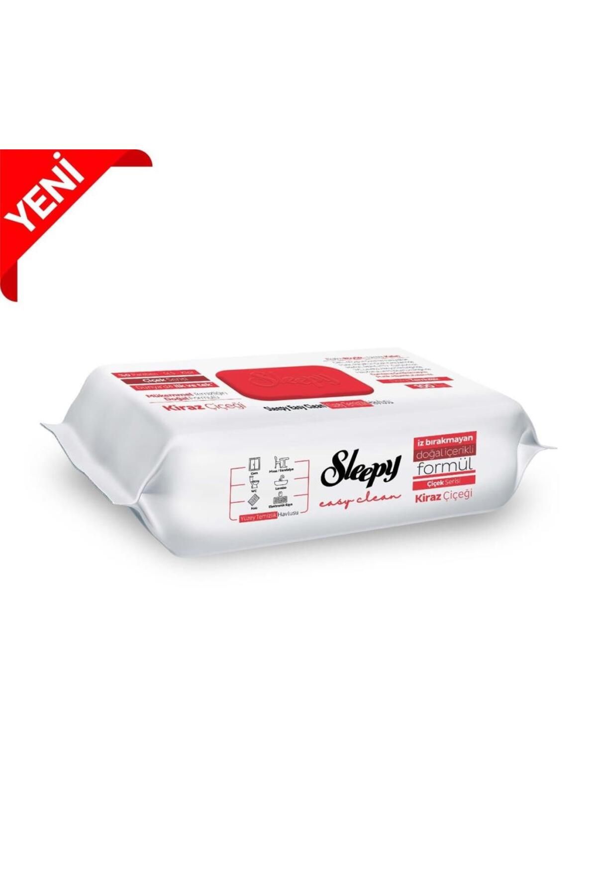 NessiWorld Sleepy Yüzey Temizlik Havlusu 100 Adet Kiraz