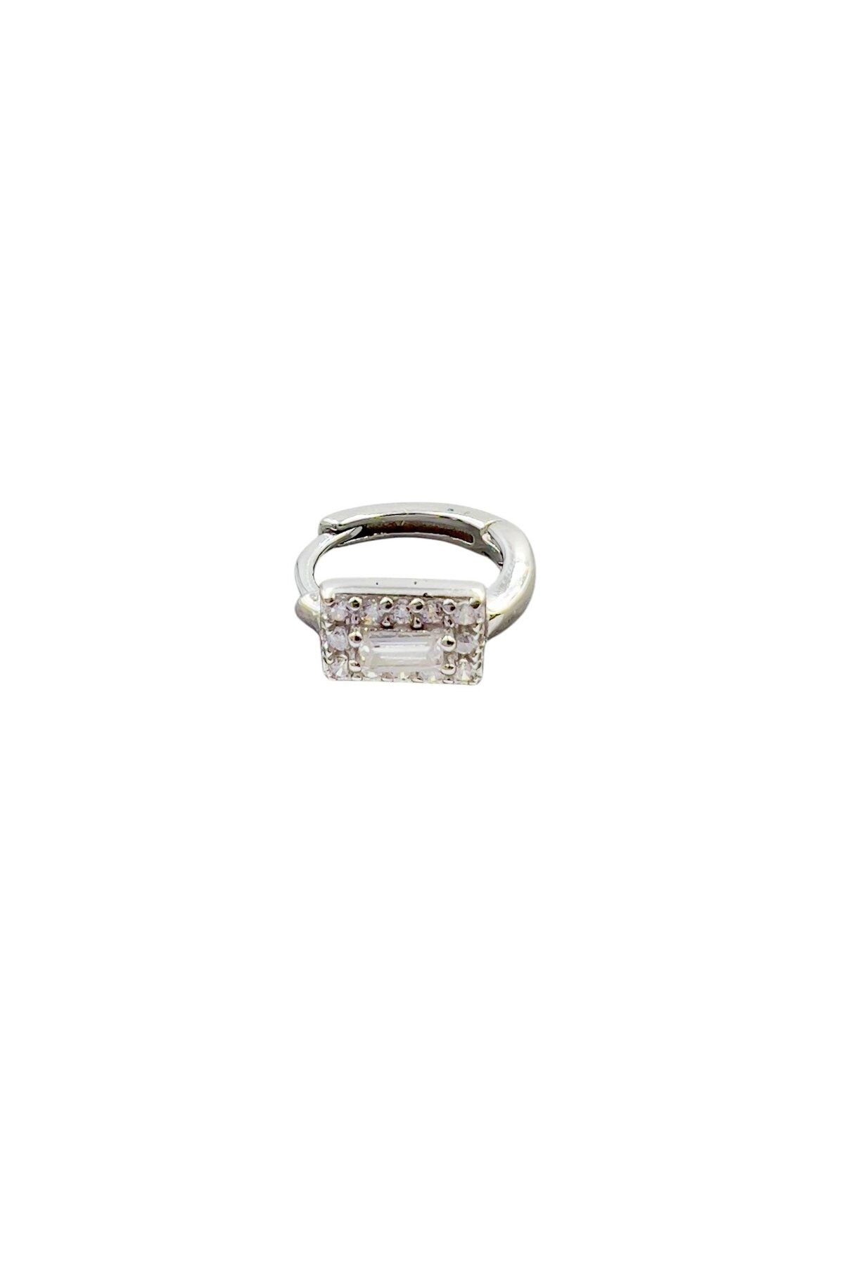 Defne Silver Halka Gümüş Piercing