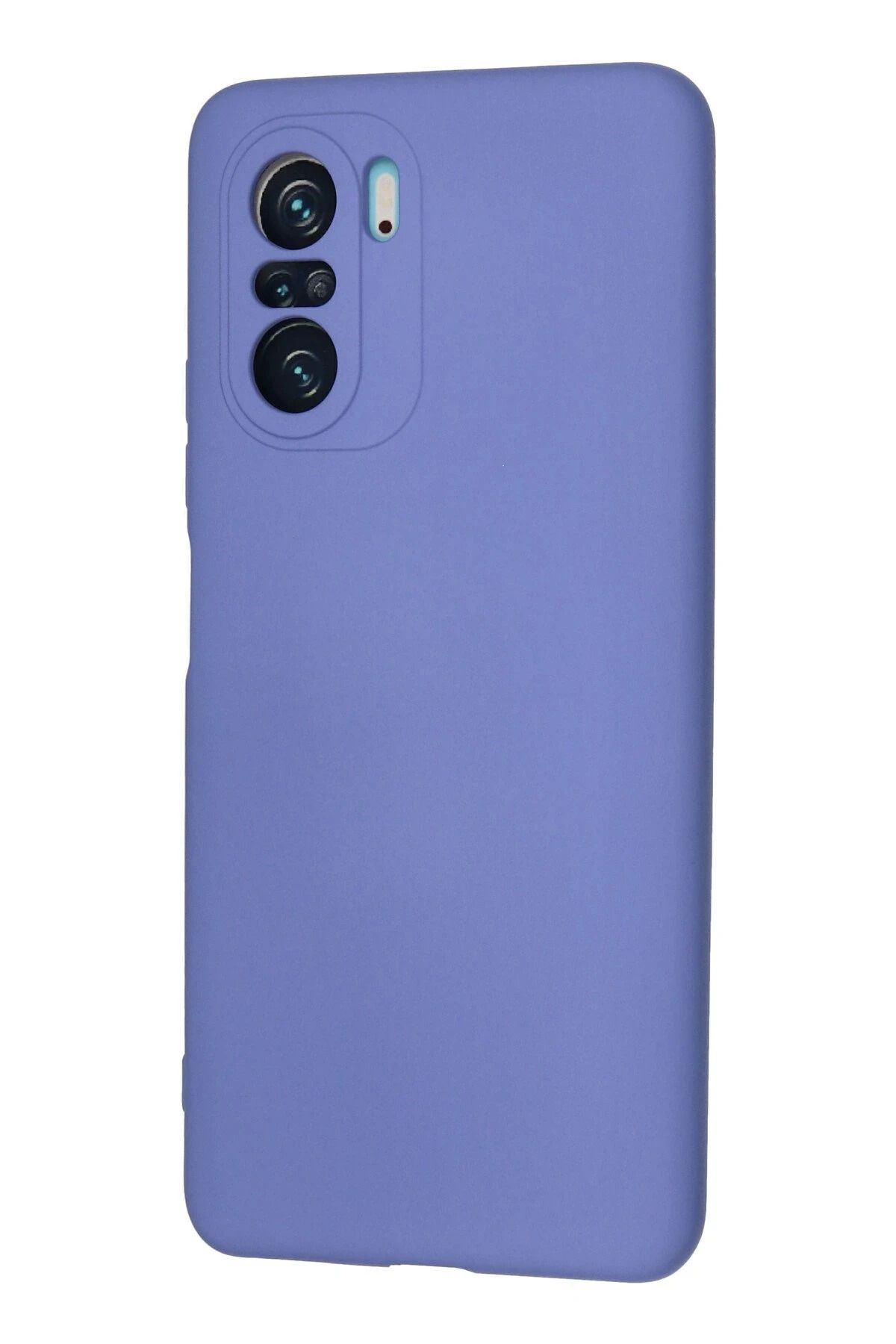 NewFace Xiaomi Poco F3 Uyumlu Kılıf Nano içi Kadife Silikon - Lila SVLRS