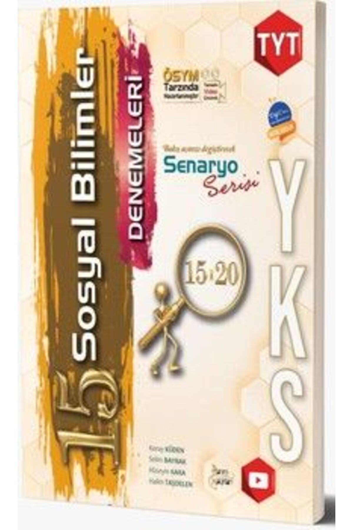 AV YAYINLARI Tanım Yayınları Tyt Sosyal Bilimler 15 Li Deneme