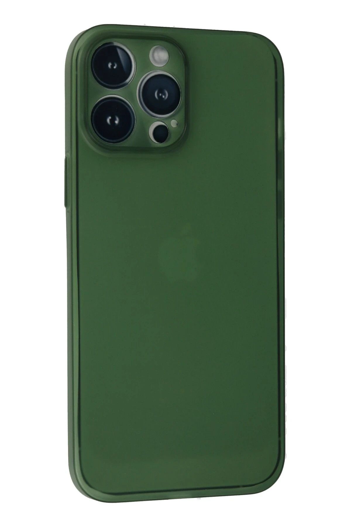 NewFace iPhone 13 Pro Kılıf PP Ultra İnce Kapak - Yeşil WLZOR