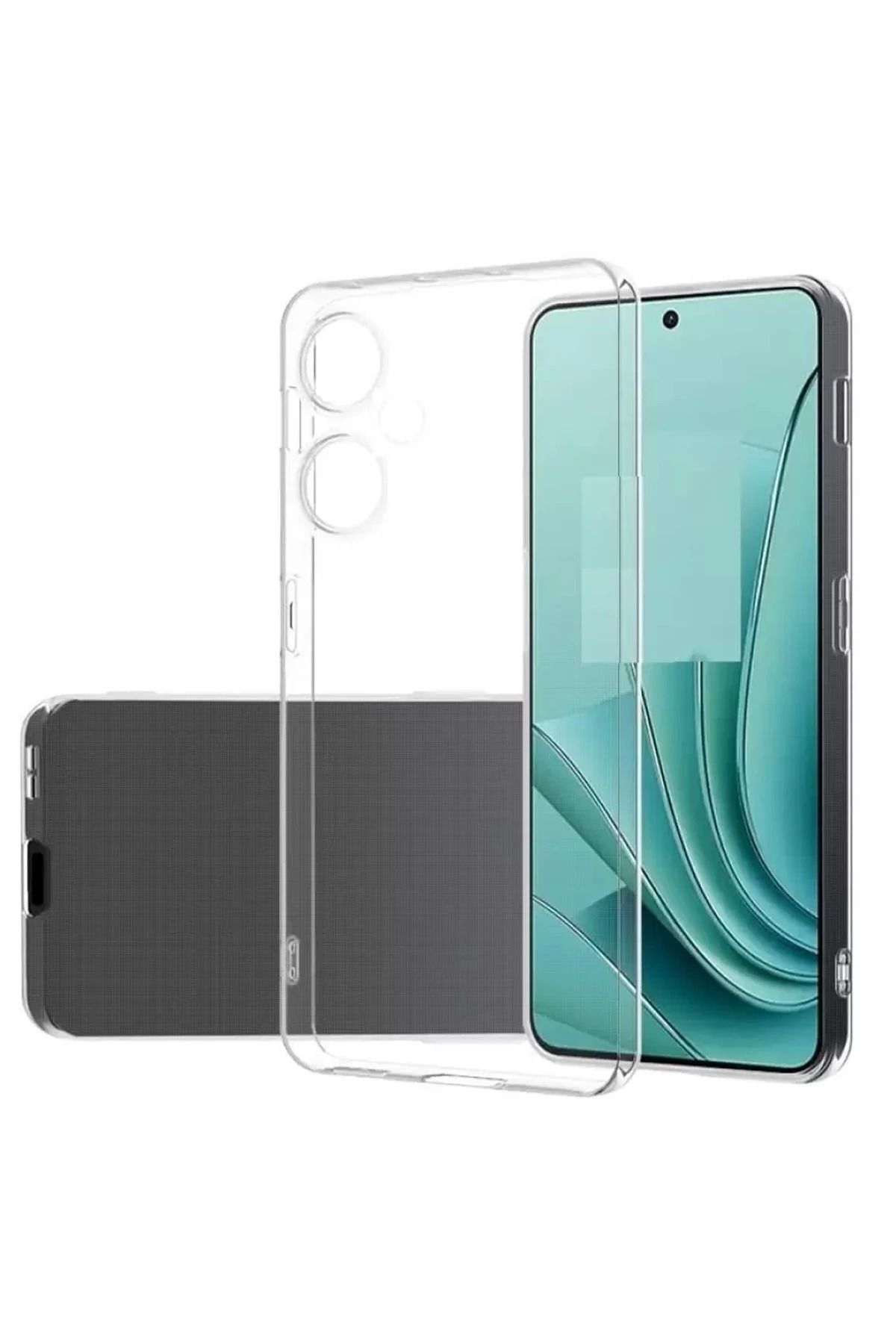 NewFace Vivo Y27 Kılıf Lüx Şeffaf Silikon WLZOR