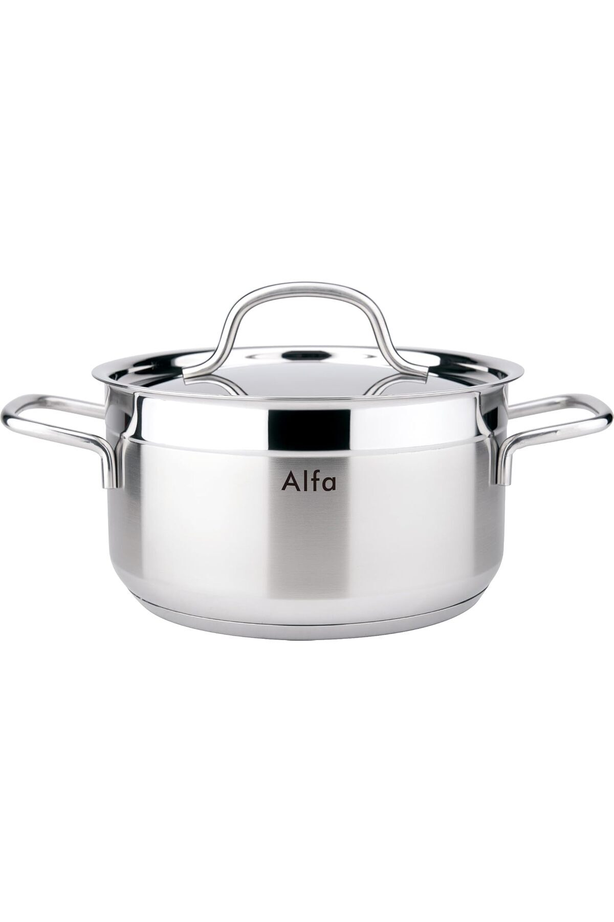 HOME MAKER-Alfa Cookware 9-Pieces Set, Silver 3