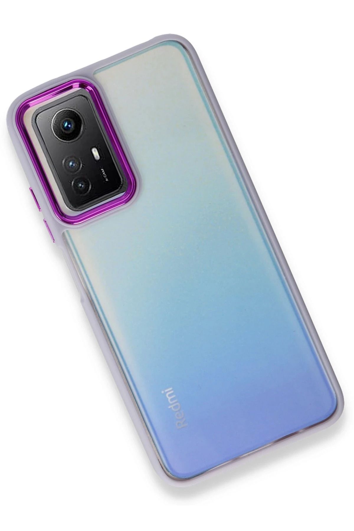 NewFace Xiaomi Redmi Note 12S Kılıf Dora Kapak - Lila SVLRS