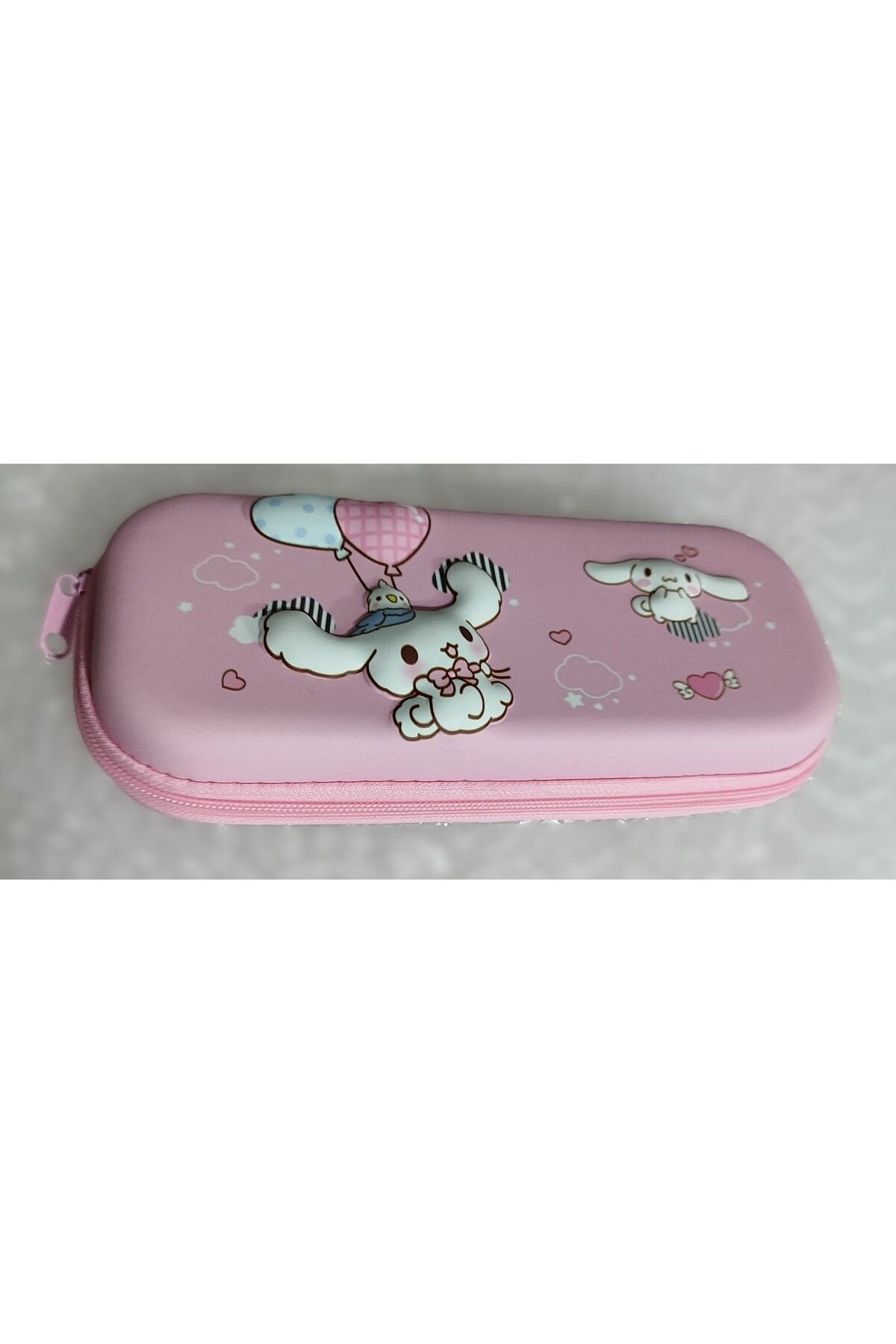 ada çanta kırtasiye Cinnamaroll figürlü kabartmalı geniş kapasiteli kalem kutusu (23cm*10cm*5cm)