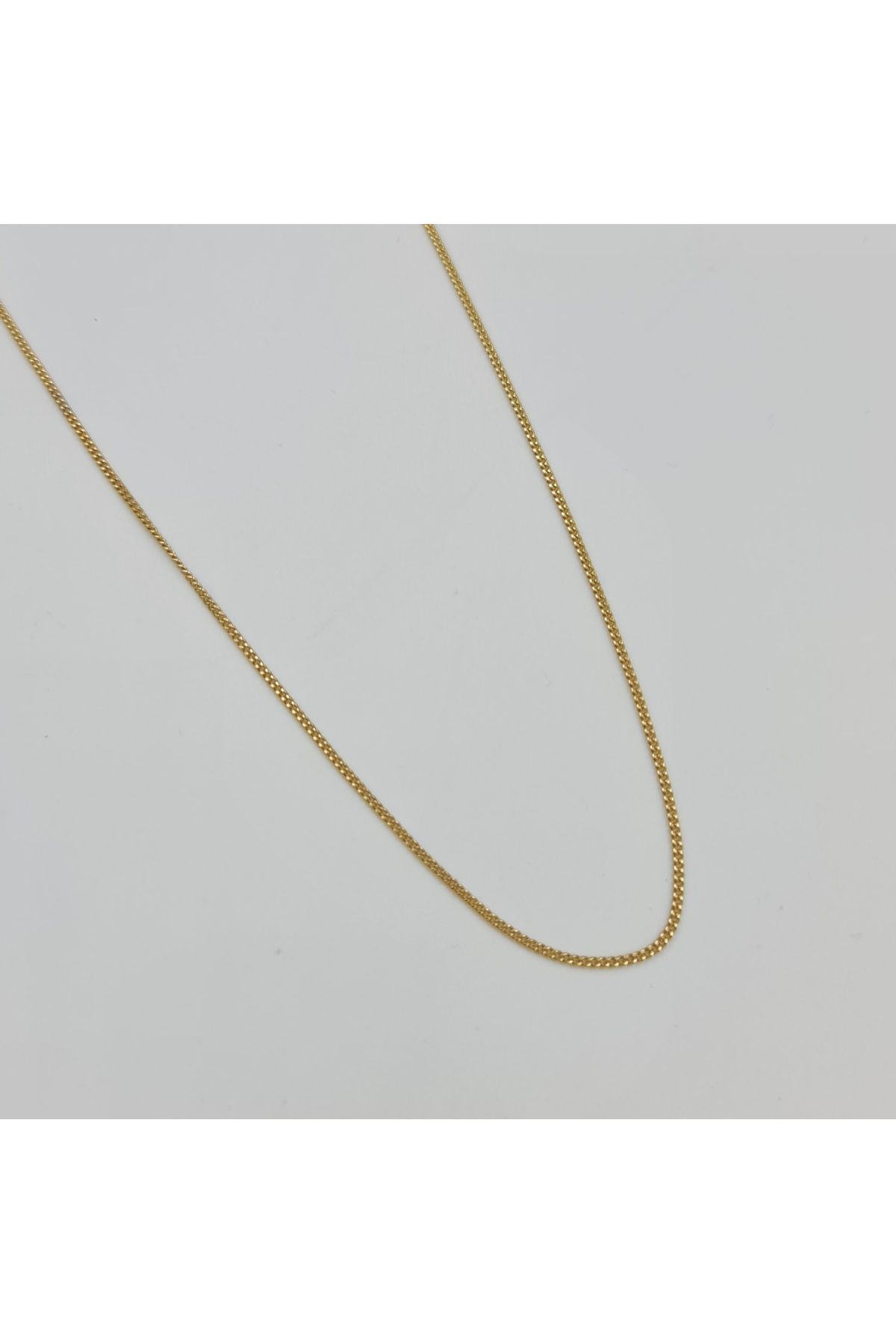 SE Jewellery Collection Selin Ersoy Gold Renk Xuping 60 cm İnce Zincir Unisex Kolye