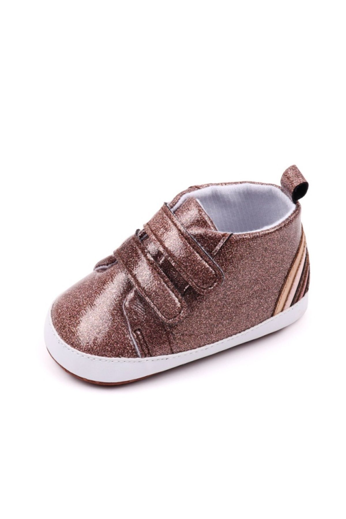 Superbaby-Brown baby shoes - Glitter 7