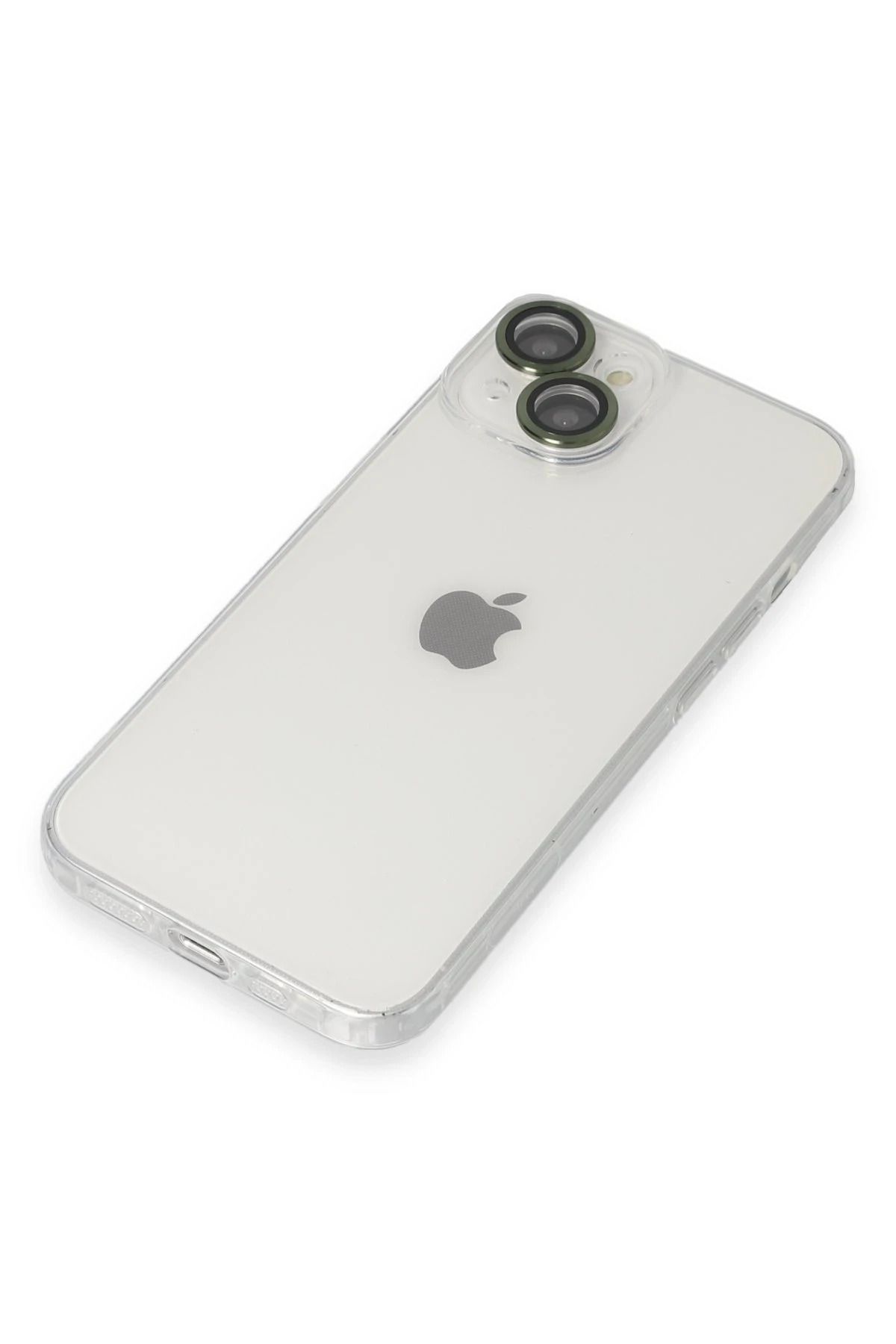 NewFace iPhone 14 Kılıf Luko Lens Silikon - Yeşil WLZOR
