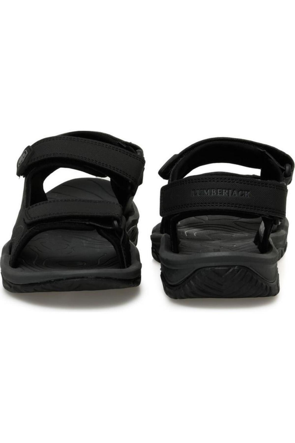 lumberjack Fun 4FX Siyah Anatomik Casual Günlük Spor Sandalet görsel 6
