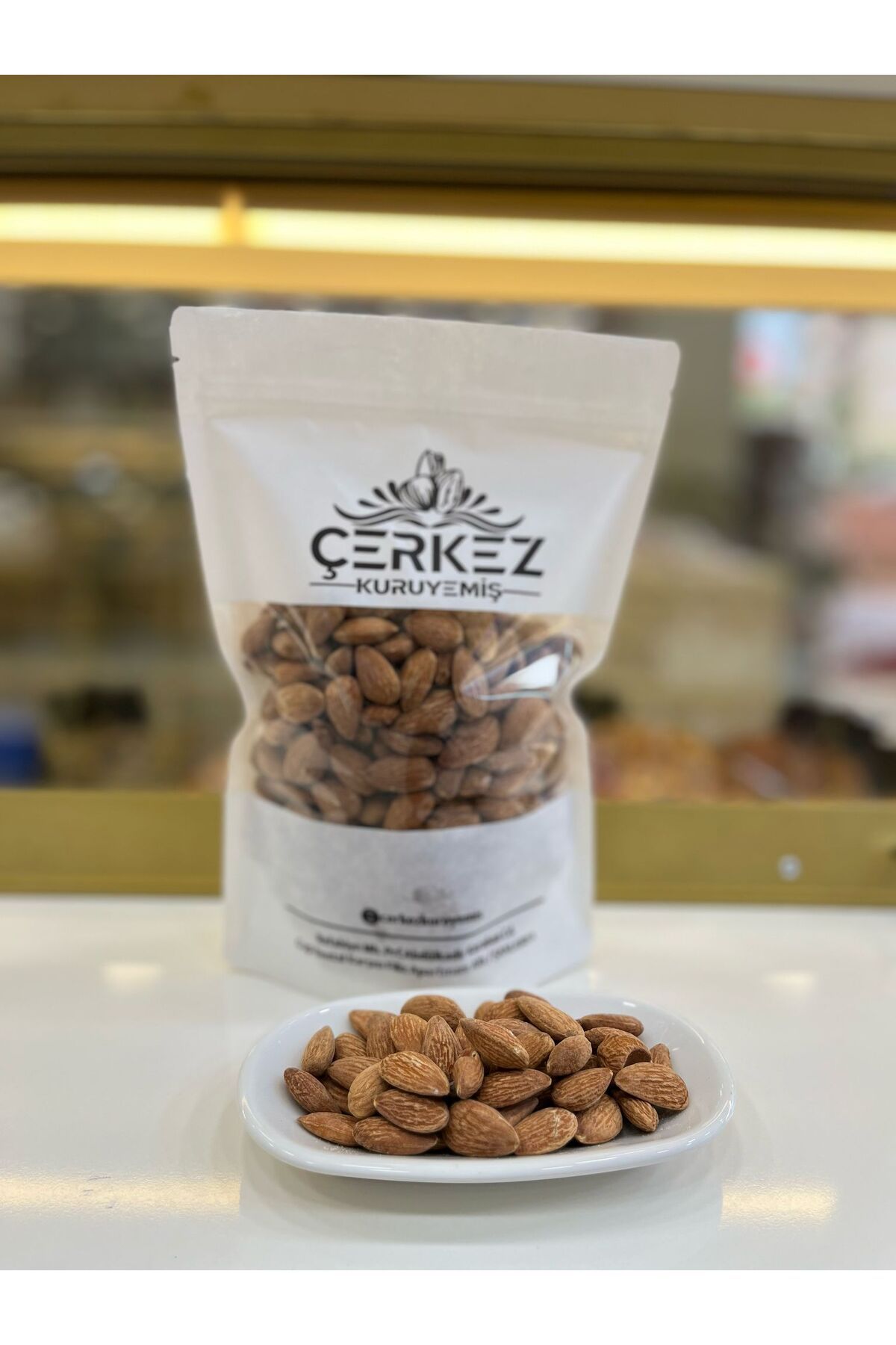 Kuruyemiş BADEM YERLİ TUZLU KAVRULMUŞ 1 KG