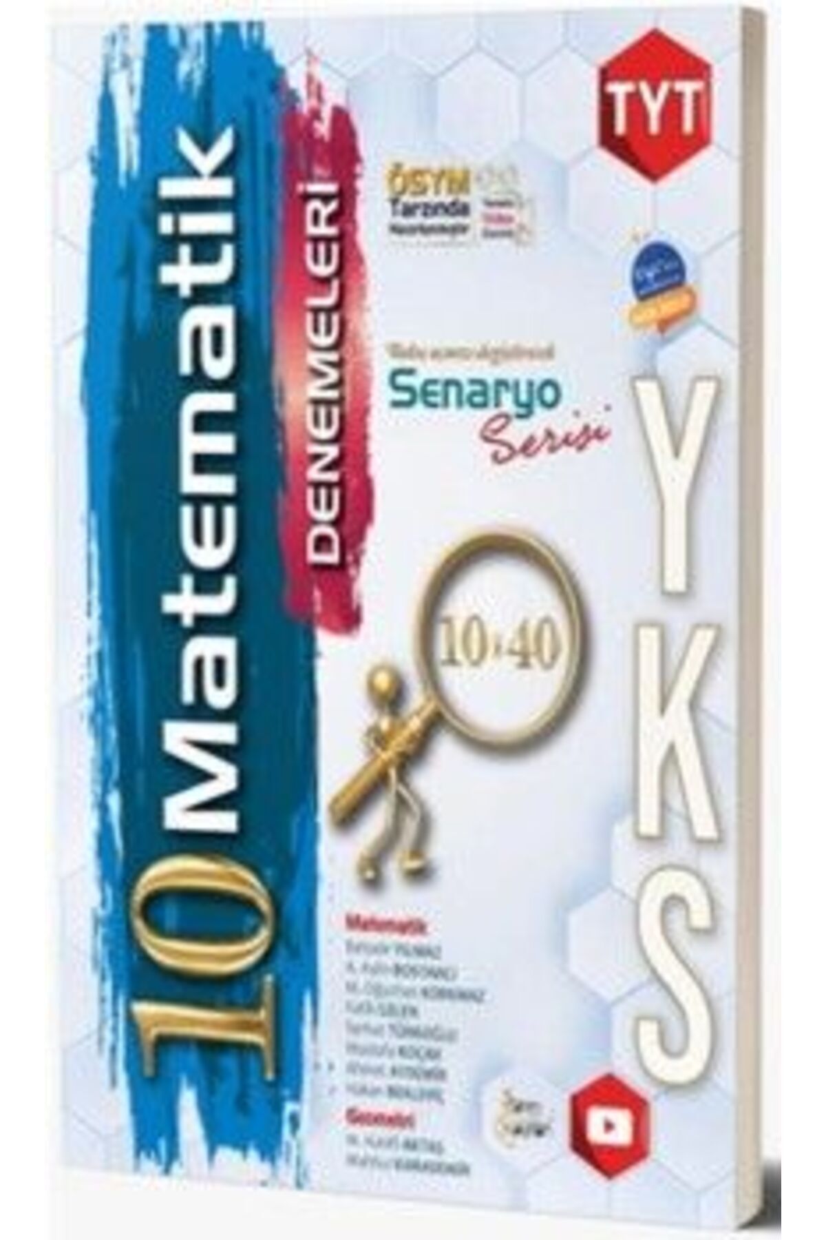 AV YAYINLARI Tanım Yayınları Tyt Matematik 10 Lu Deneme 2024-2025