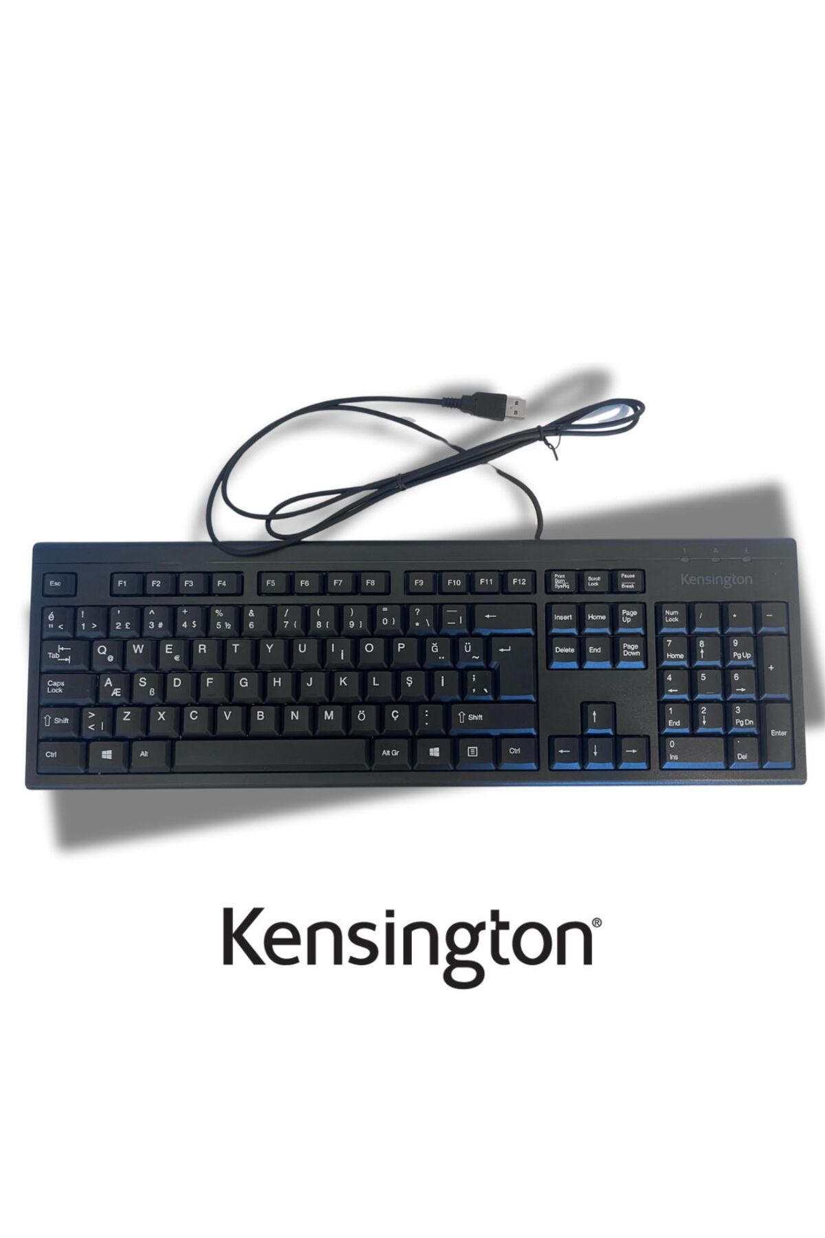 KENSINGTON EQ KB100 EQ Kablolu Tam Boy Türkçe Klavye