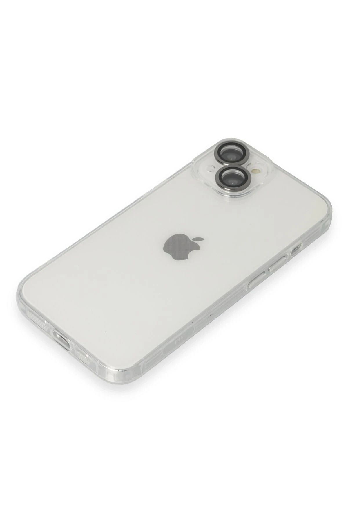 NewFace iPhone 14 Kılıf Luko Lens Silikon - Siyah WLZOR