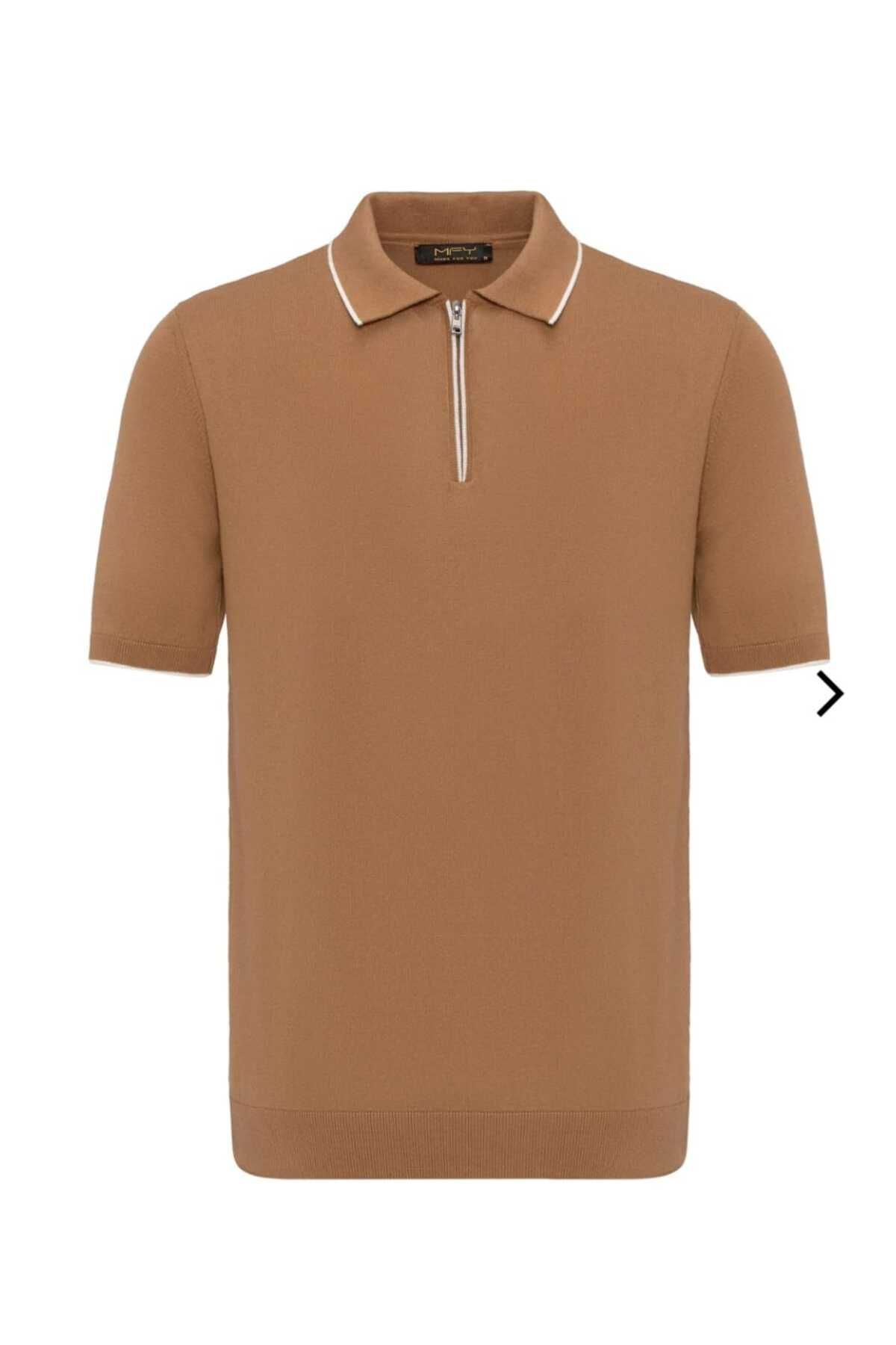AyceButik TRİKO POLO YAKA T-SHİRT