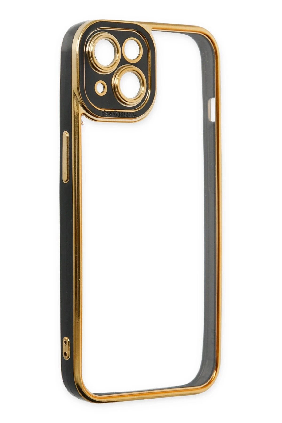 NewFace iPhone 14 Plus Kılıf Liva Lens Silikon - Siyah SVLRS