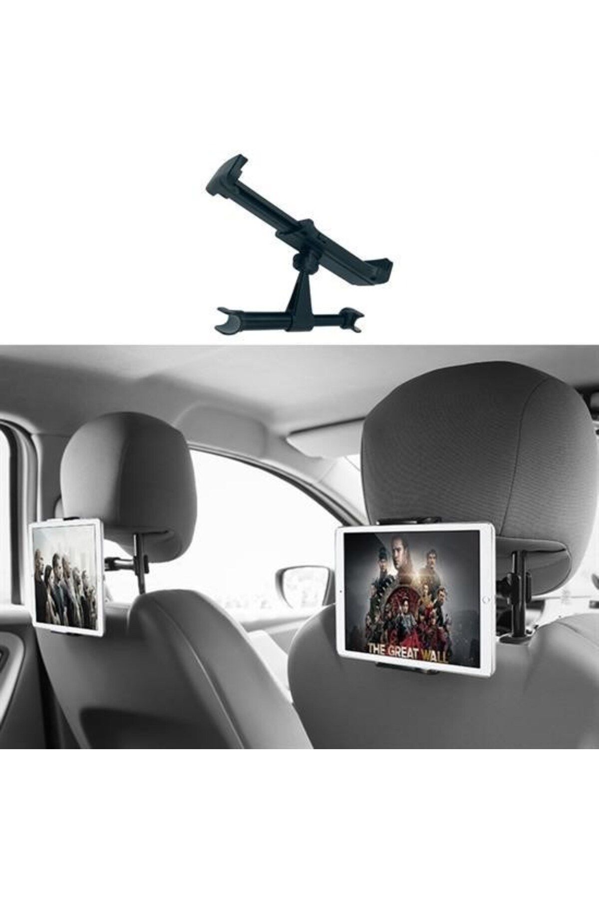 New Things Oto Koltuk Arkası Telefon Tablet Tutucu Ayarlanabilir 360 Derece Dönebilen Pratik Stand