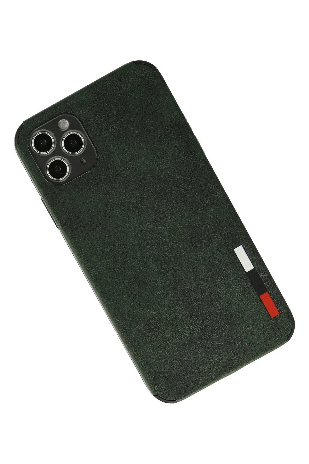 NewFace iPhone 11 Pro Kılıf Loop Deri Silikon - Yeşil SVLRS
