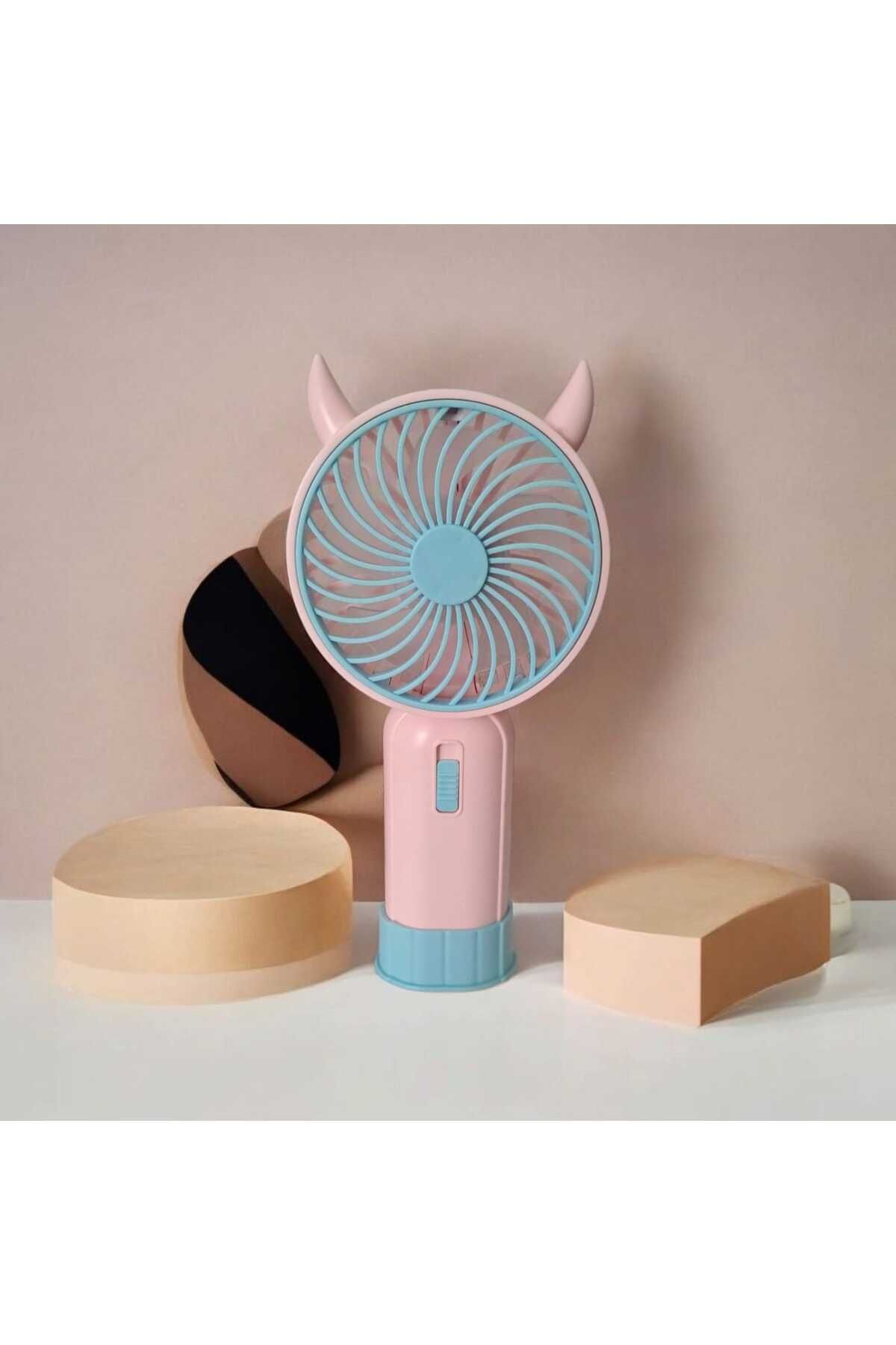 Menuzer LIGHT Işıklı Hız Kademeli Mini Fan