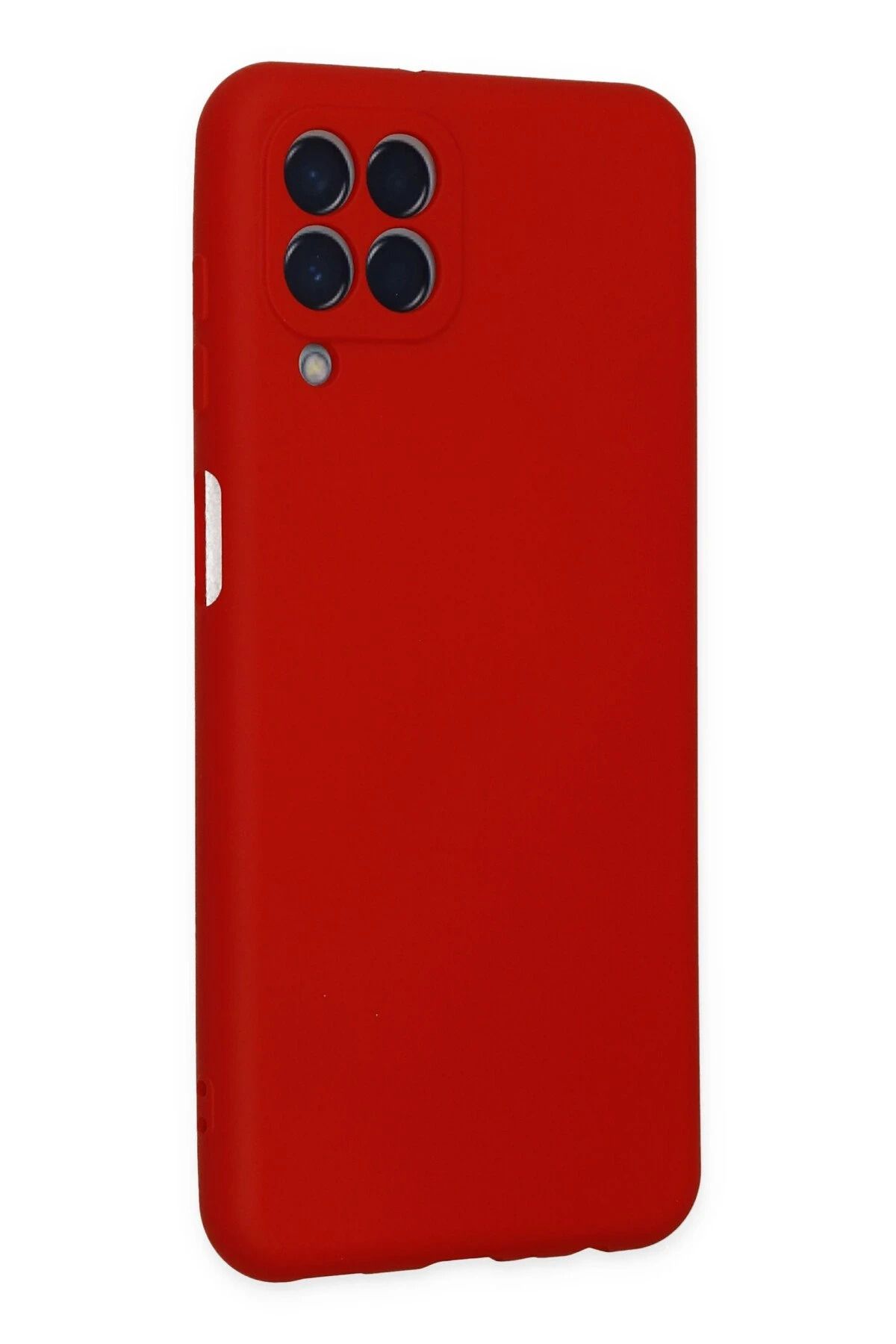 NewFace Galaxy M33 uyumlu Kılıf Nano içi Kadife Silikon - Kırmızı WLZOR