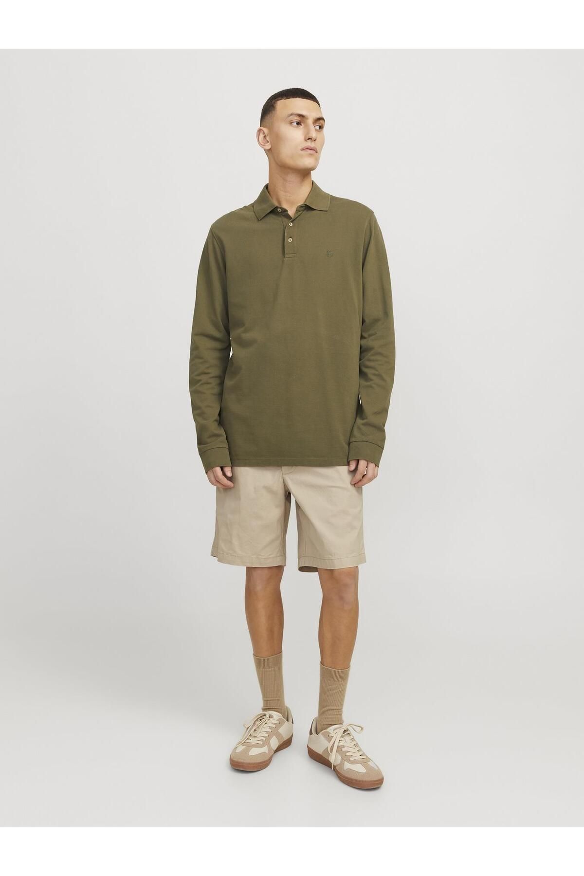 Jack & Jones JPSTJAIDEN Hybrid Jogger Erkek Şort – Elastik Bel, Hafif ve Konforlu Tasarım