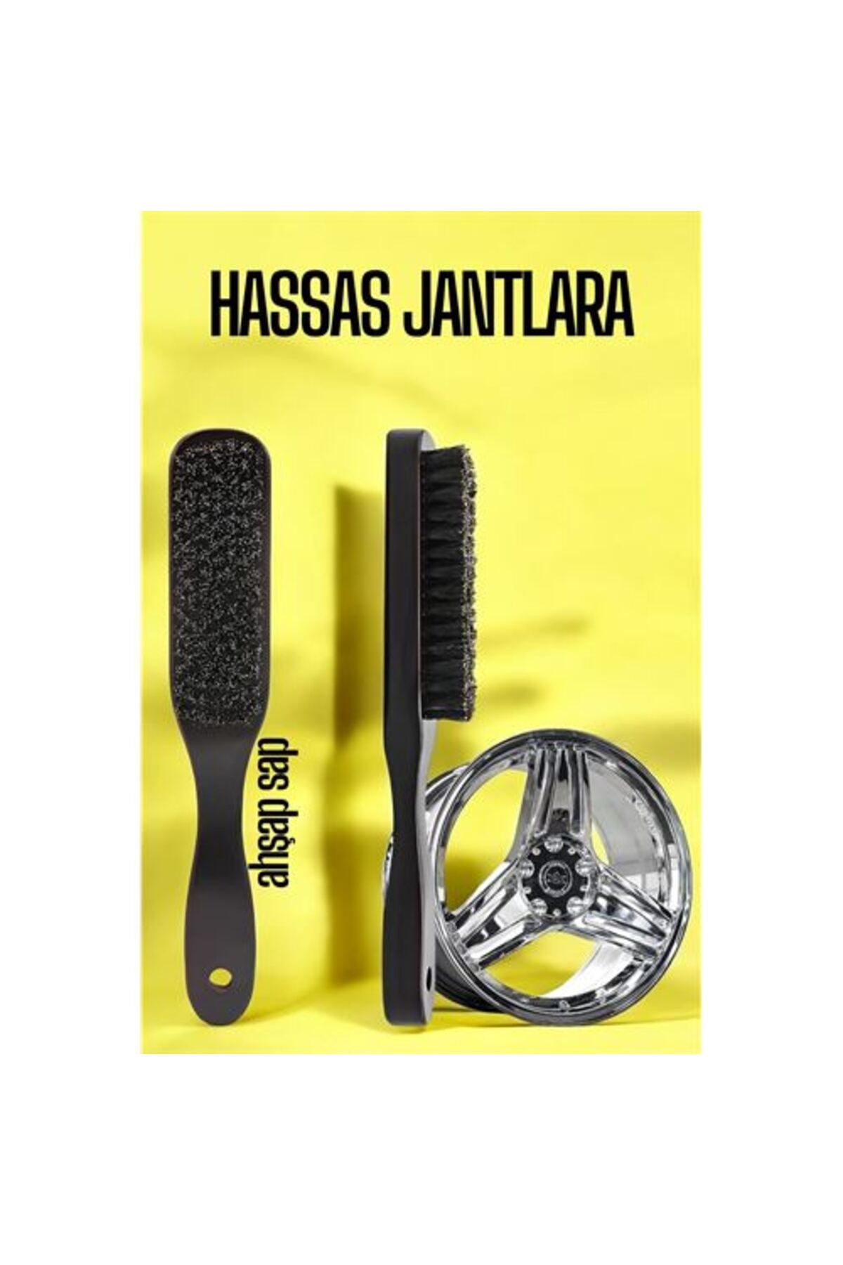 ÖYKÜ VE YİĞİT Hassas Jant Temizleme Fırçası