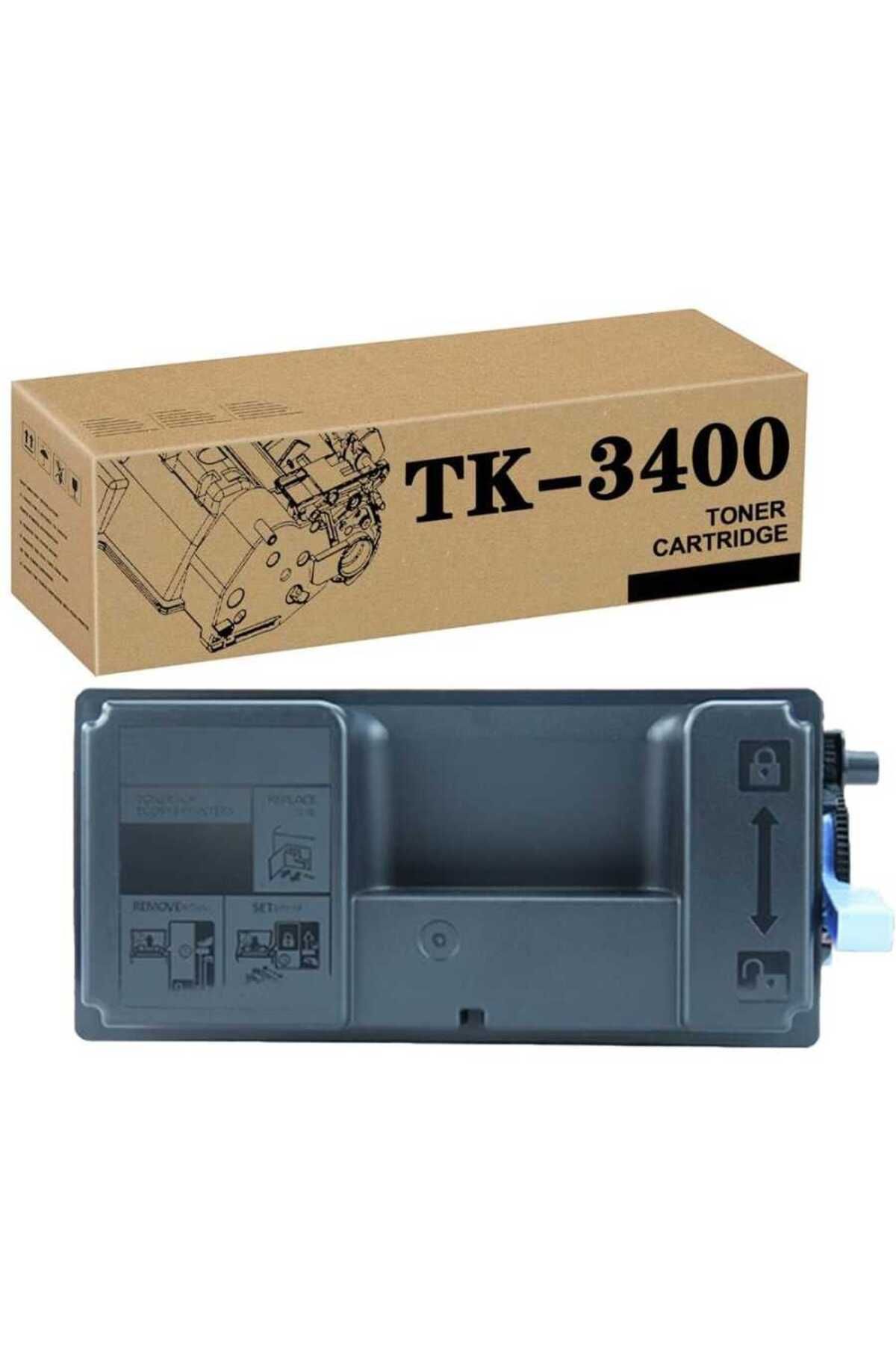 hementoner Kyocera TK-3400 Siyah Muadil Toner