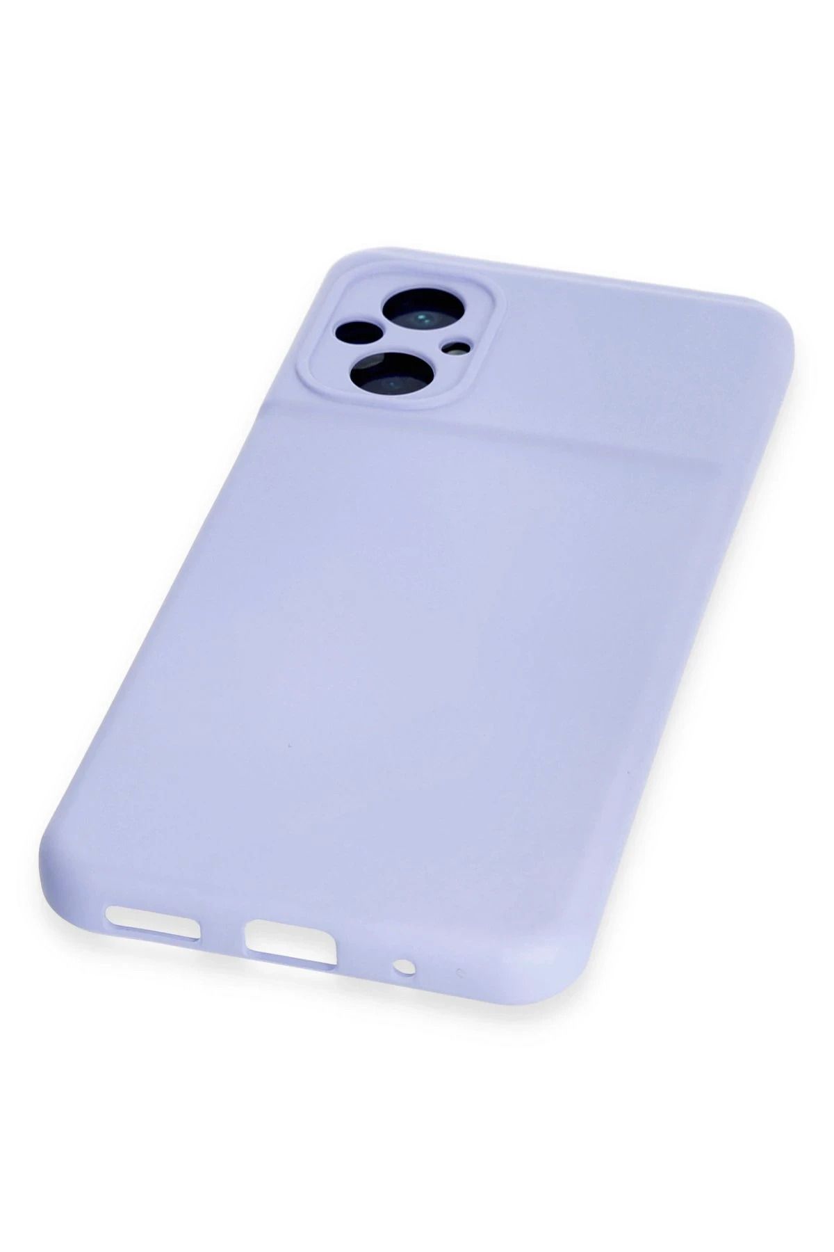 NewFace Xiaomi Poco M5 uyumlu Nano içi Kadife Silikon - Lila WLZOR